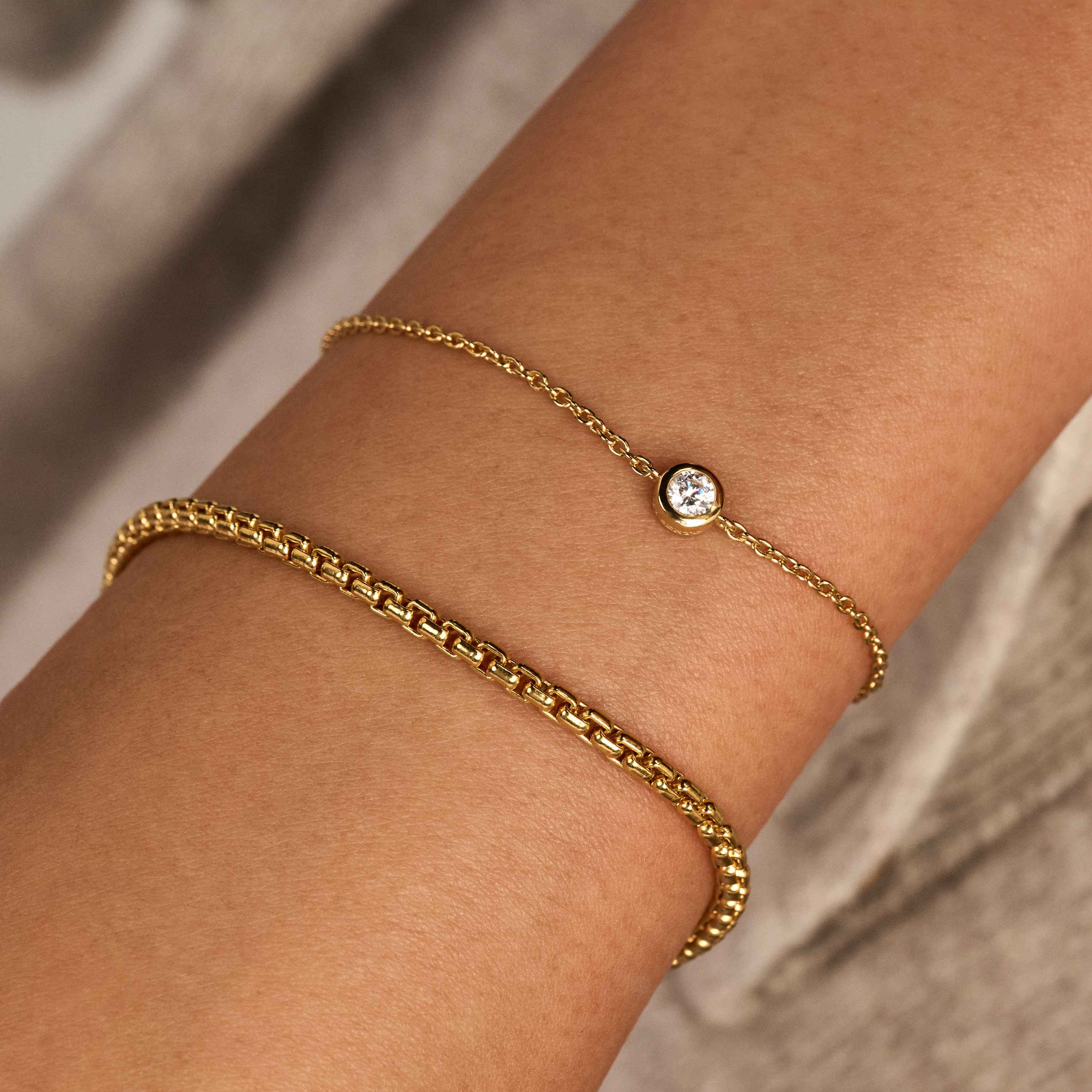 Classic Box Chain Armband - Image 7