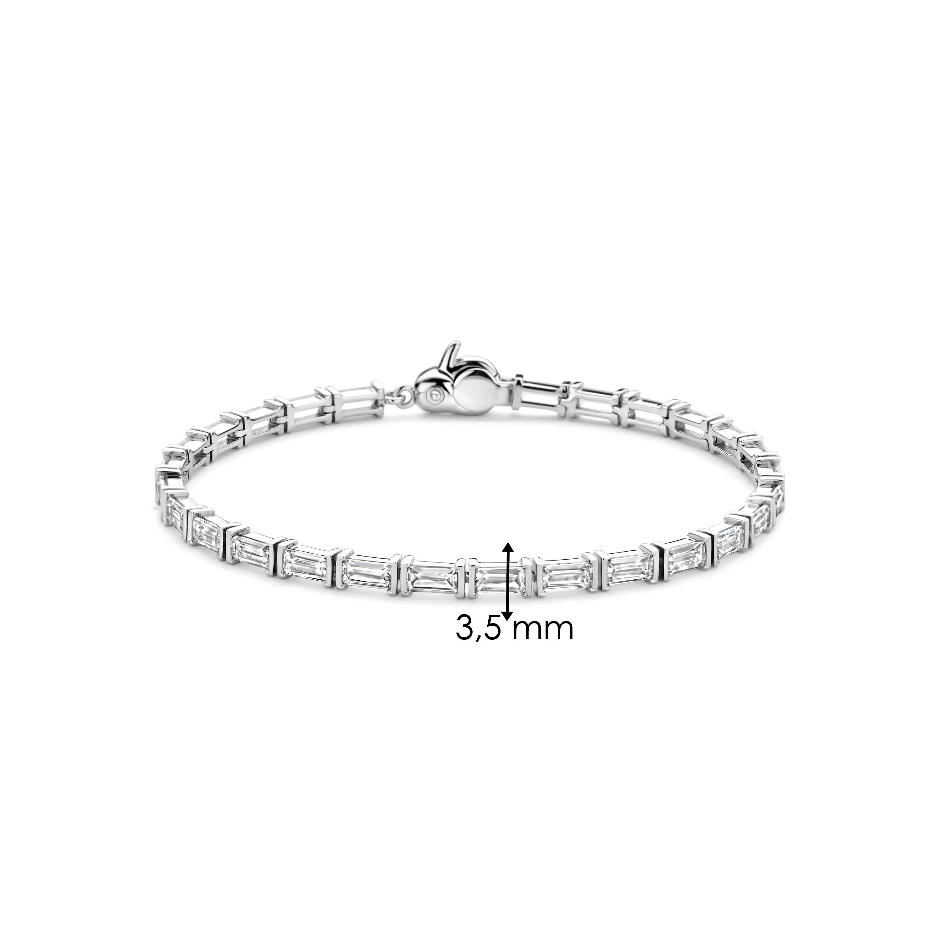 Baguette Tennis Armband - Image 4