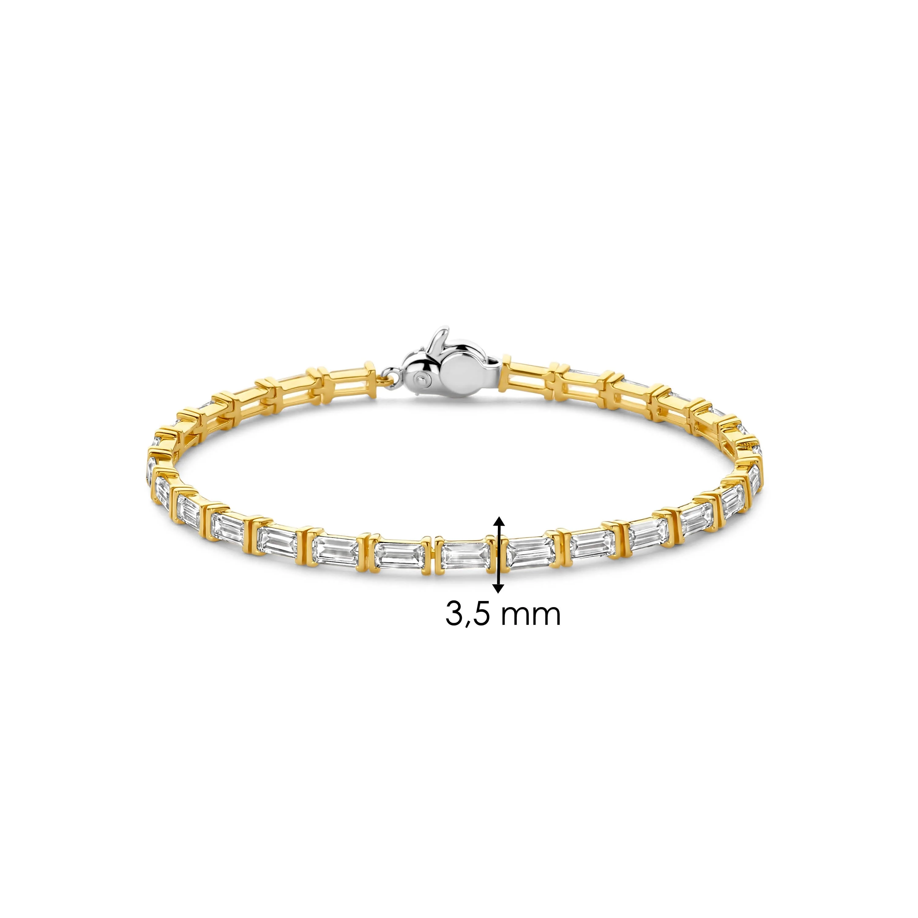 Baguette Tennis Armband - Image 5