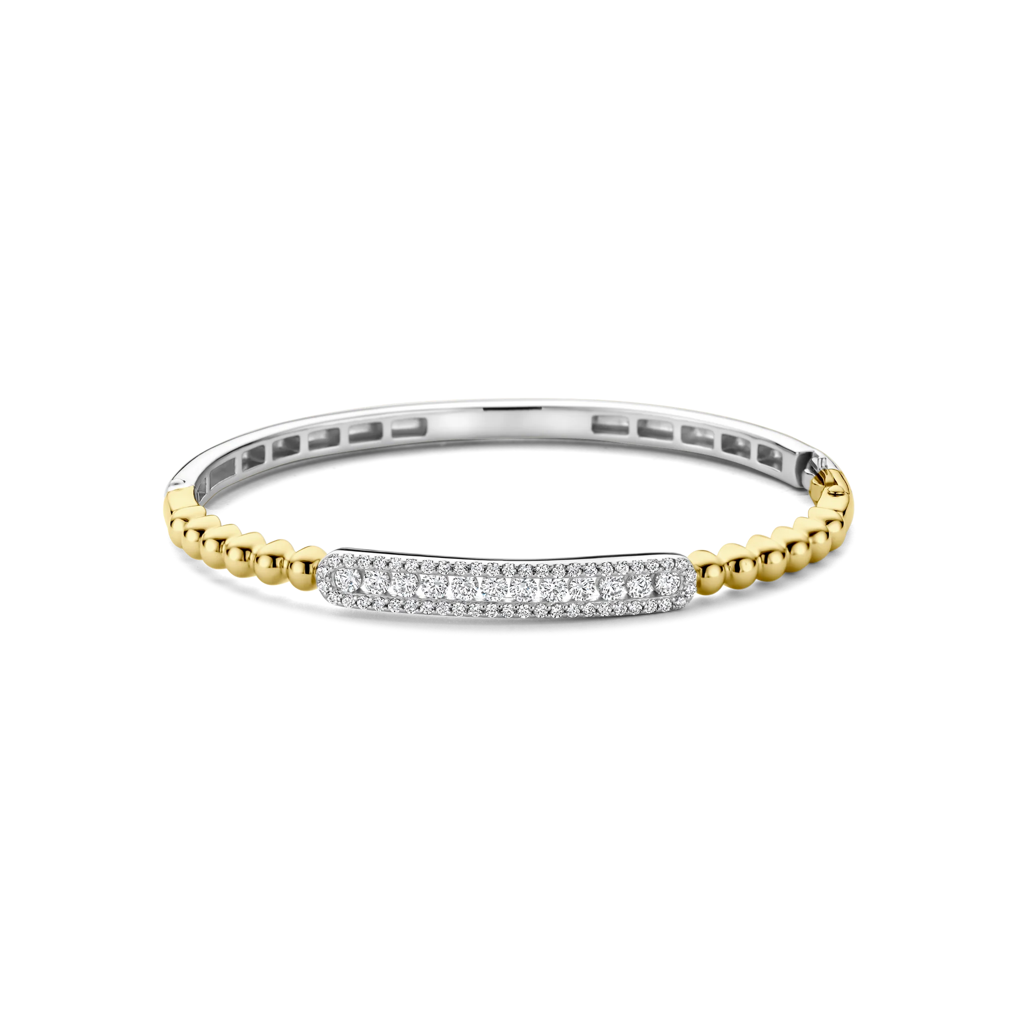 Beaded Pavé Bangle