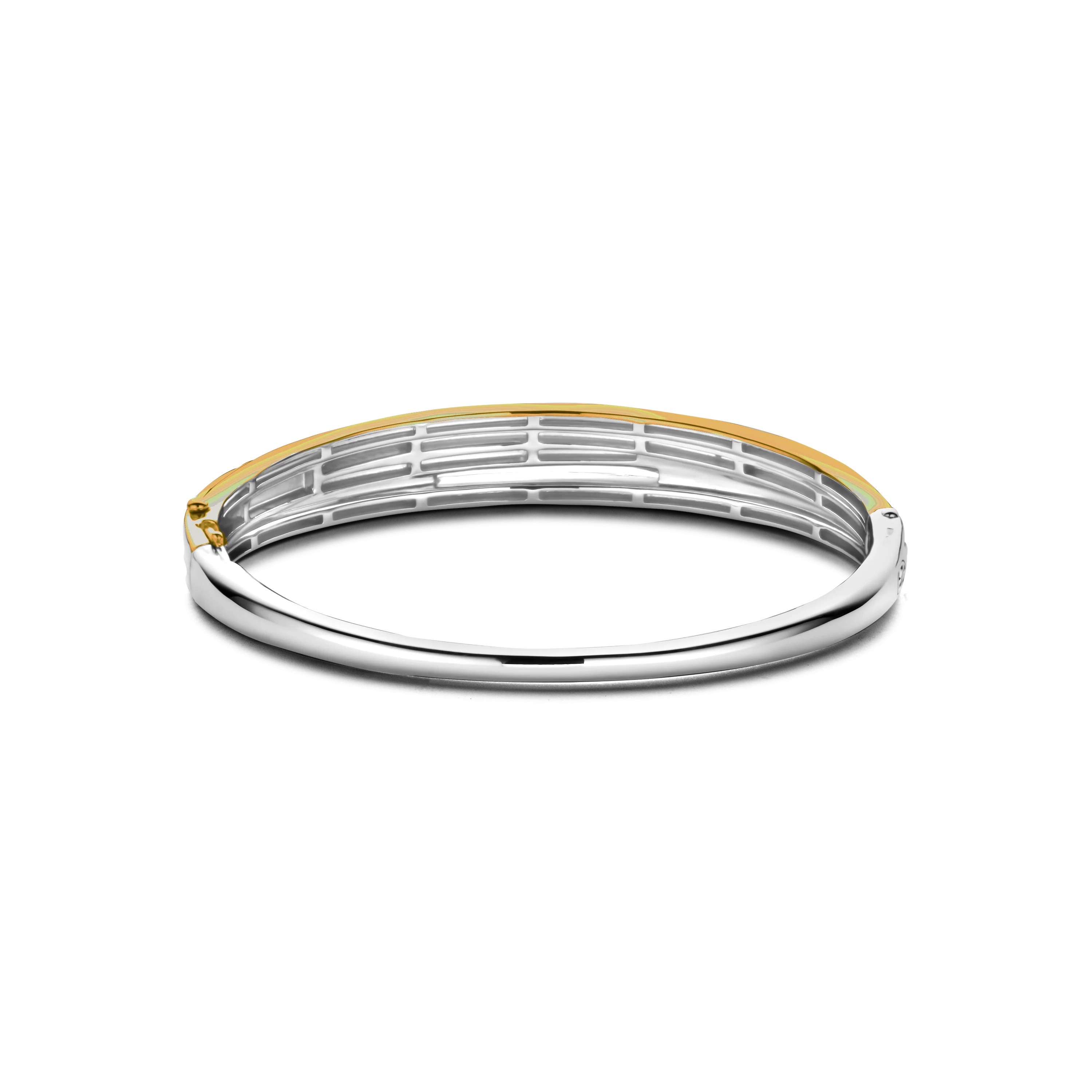 Zirkonia Crossover Bangle Bicolor - Image 3