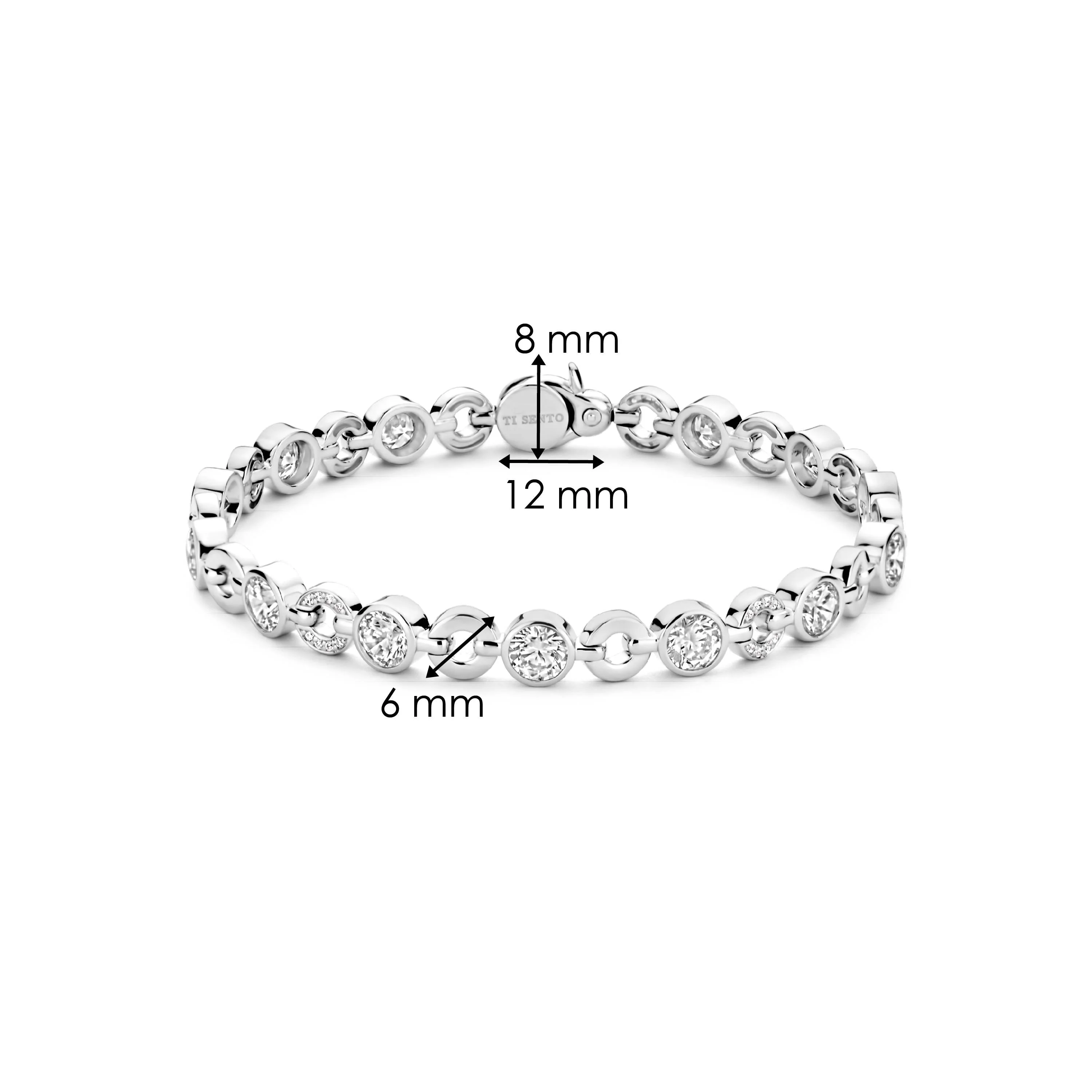 Ronde Zirkonia Armband - Image 4