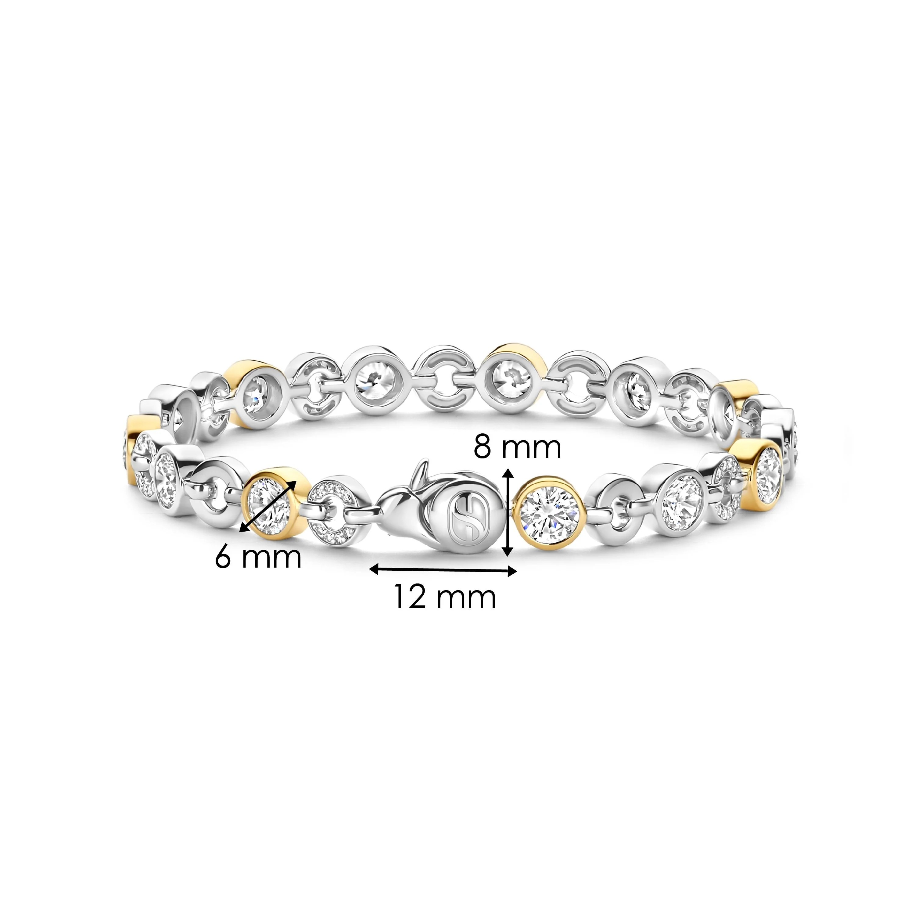 Ronde Zirkonia Armband - Image 8