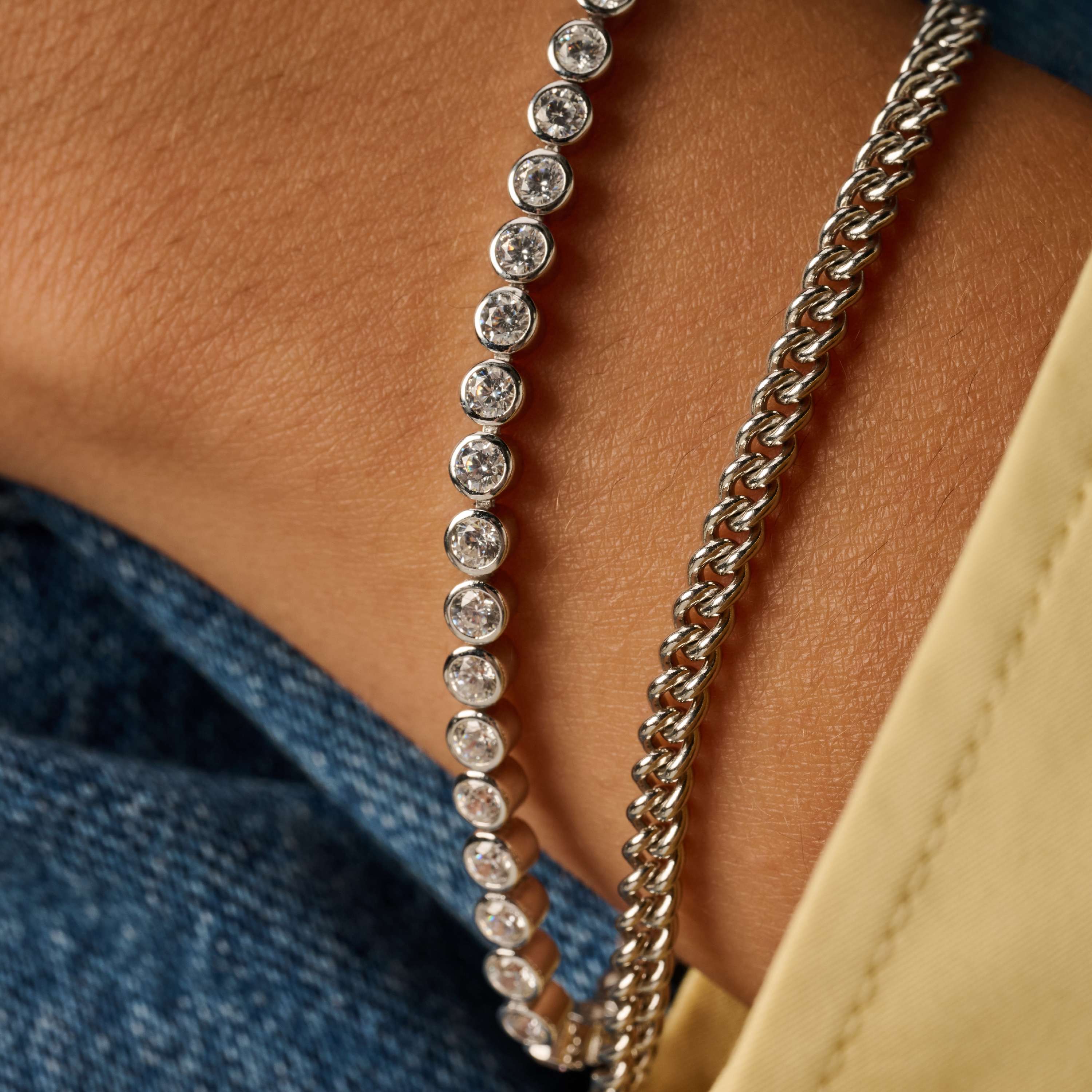 Classic Gourmet Schakel Armband - Image 9