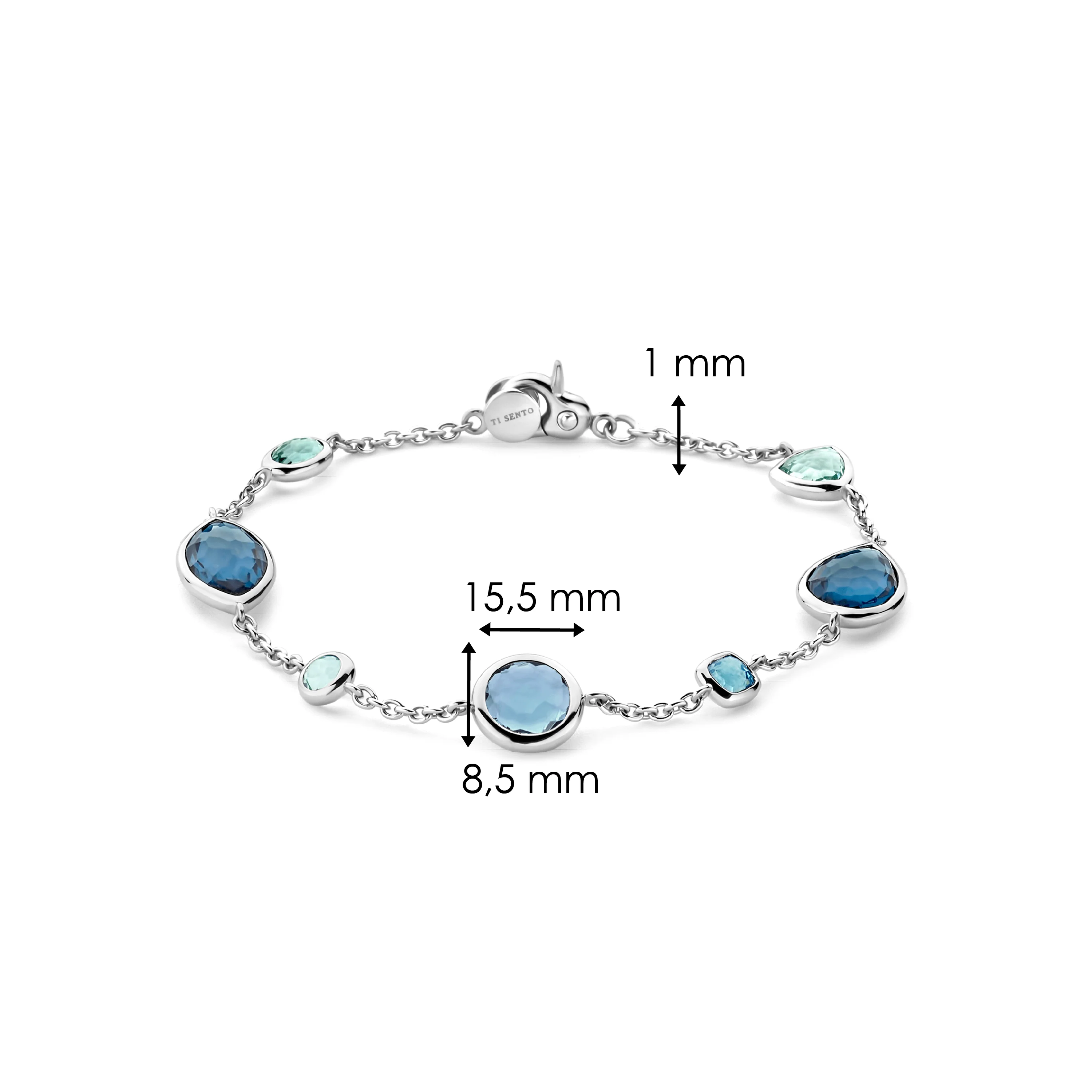 TI SENTO Armband 23063DB - Image 5