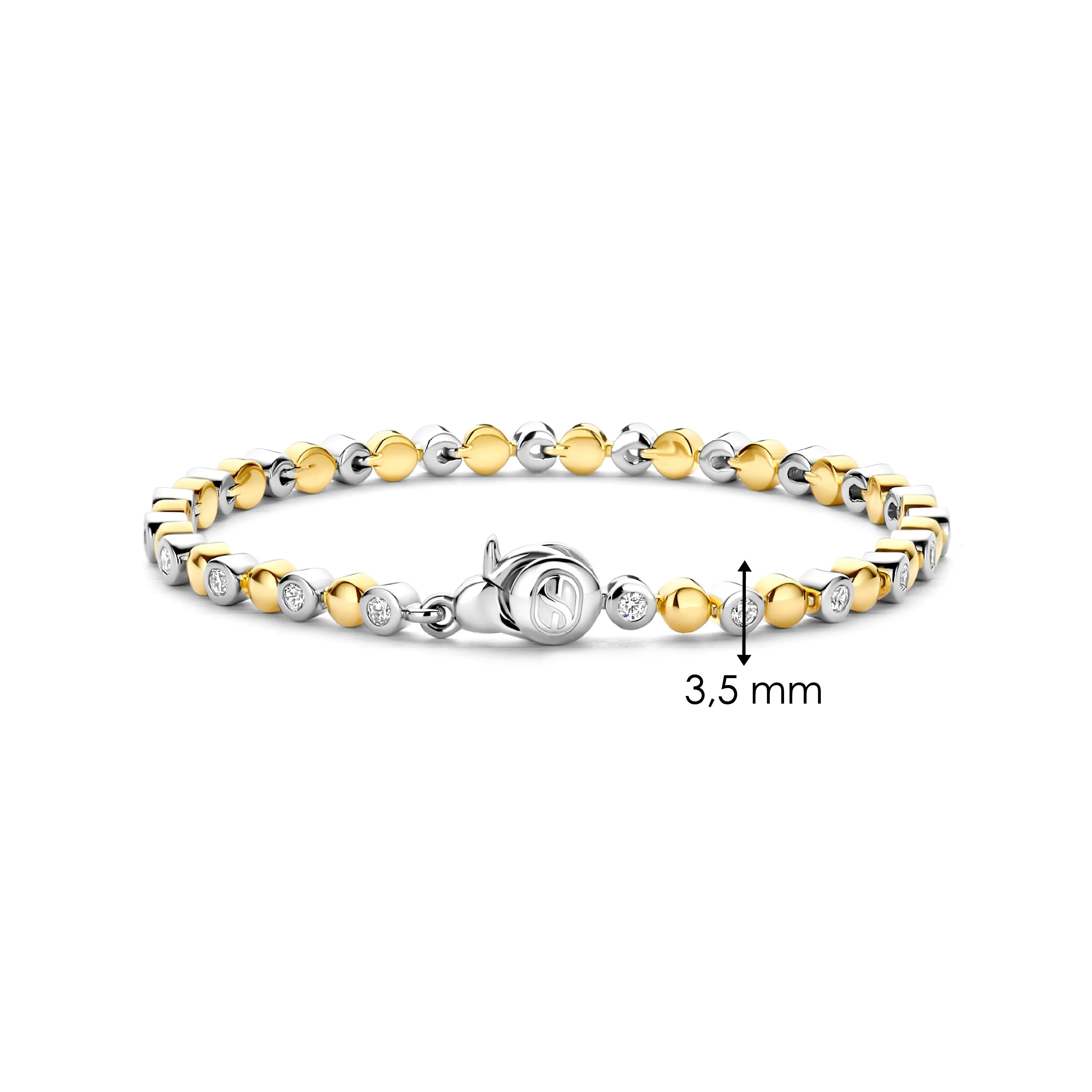 Ronde Zirkonia Armband - Image 6