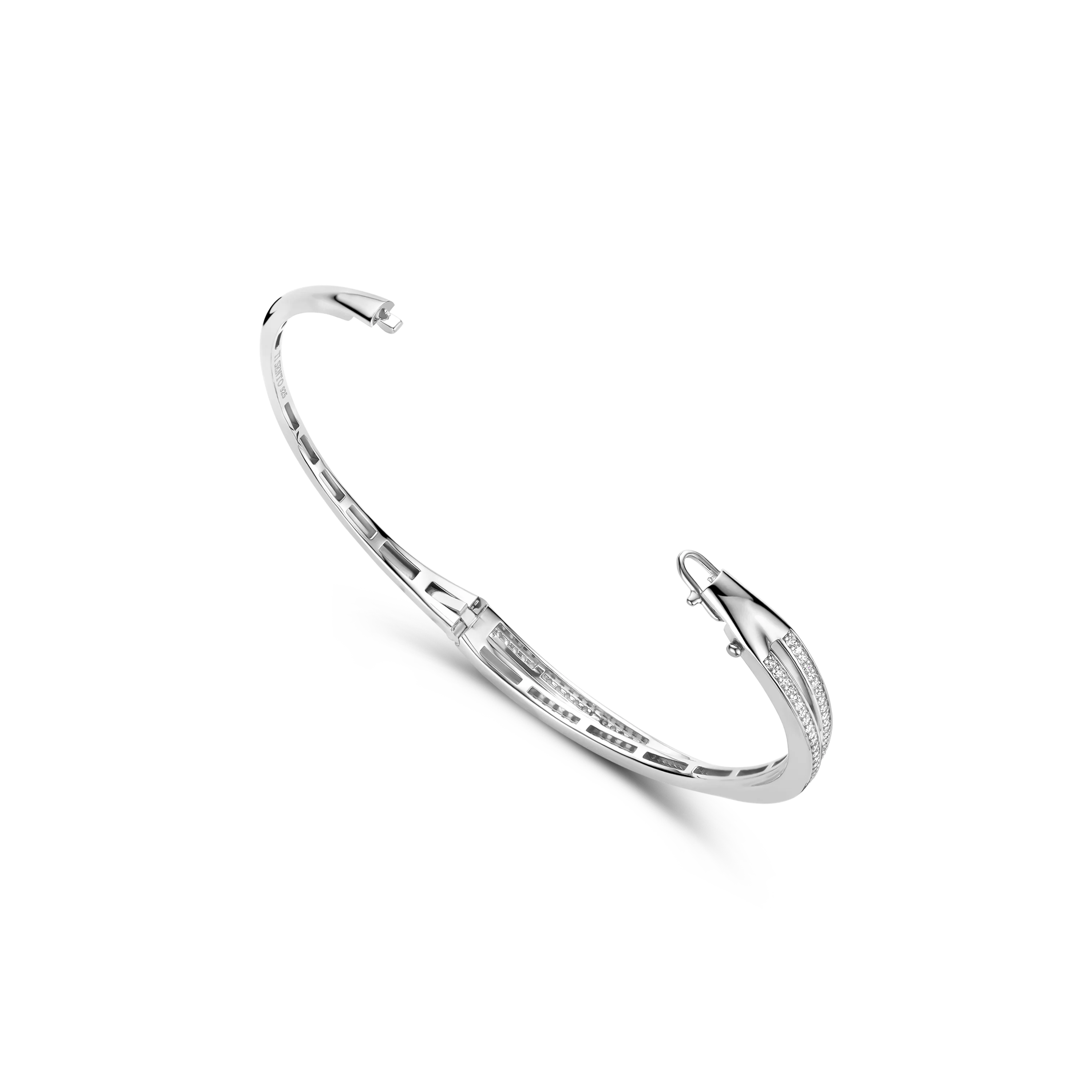Zirkonia Crossover Bangle - Image 3