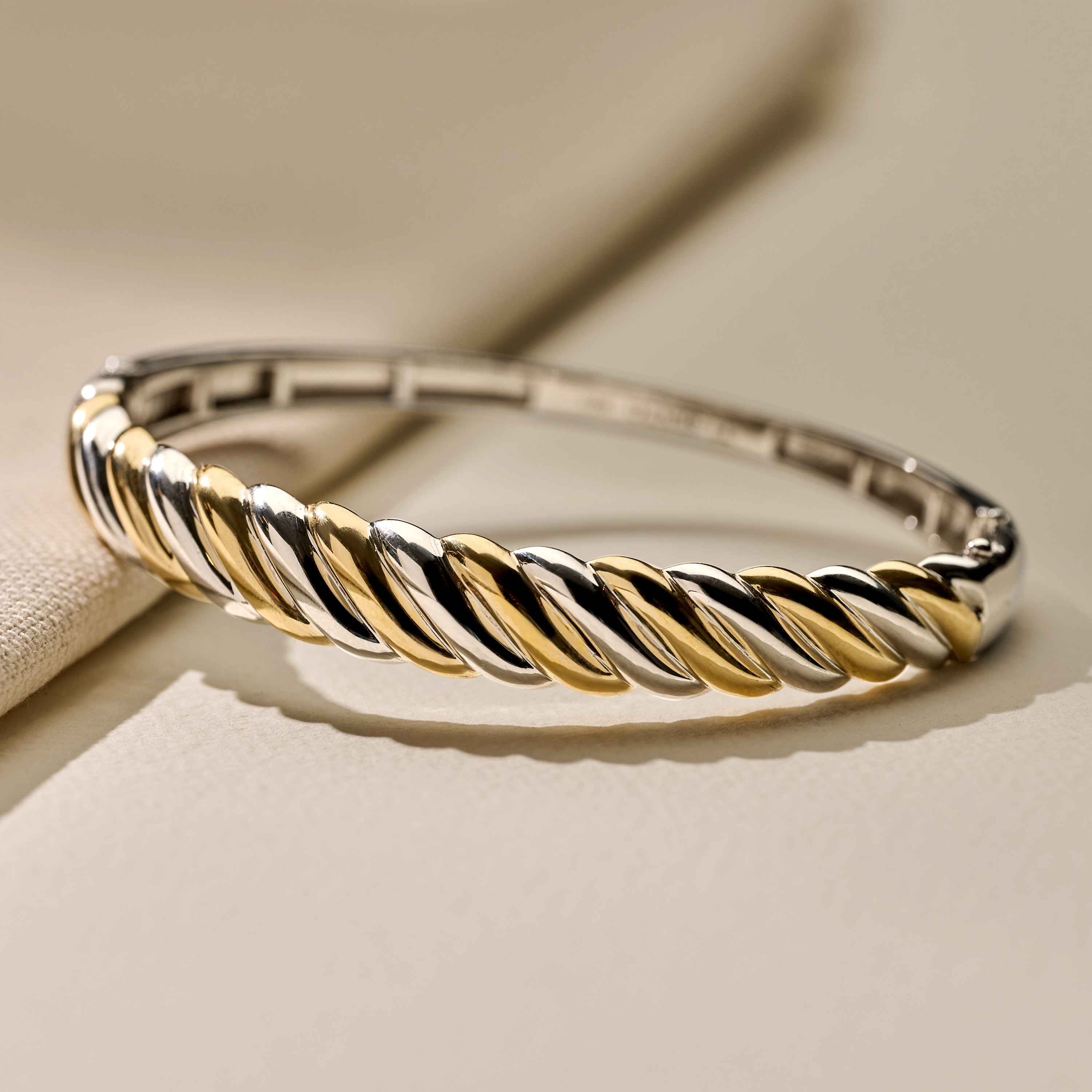 Twisted Bicolor Bangle - Image 10