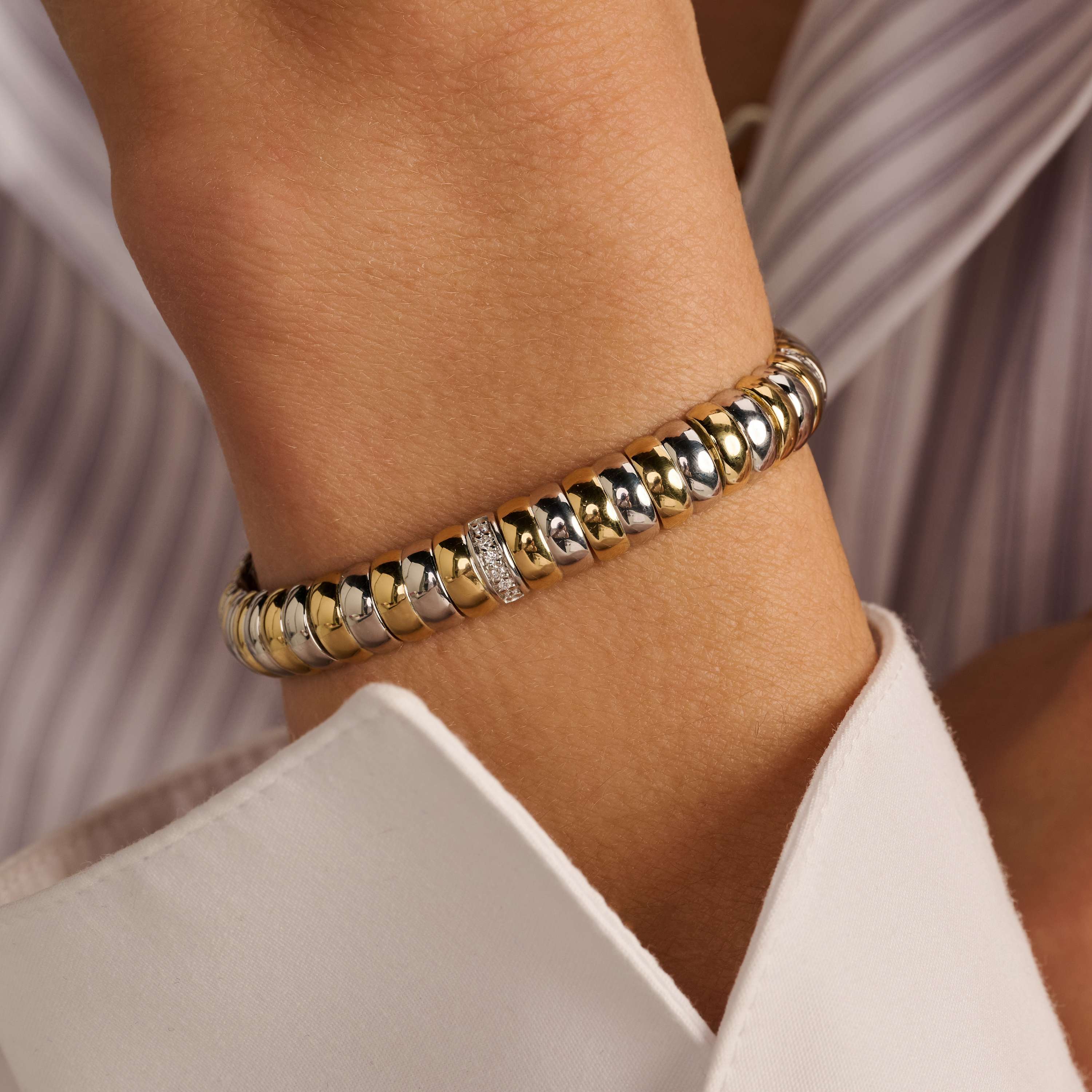 Vintage Bicolor Armband - Image 6