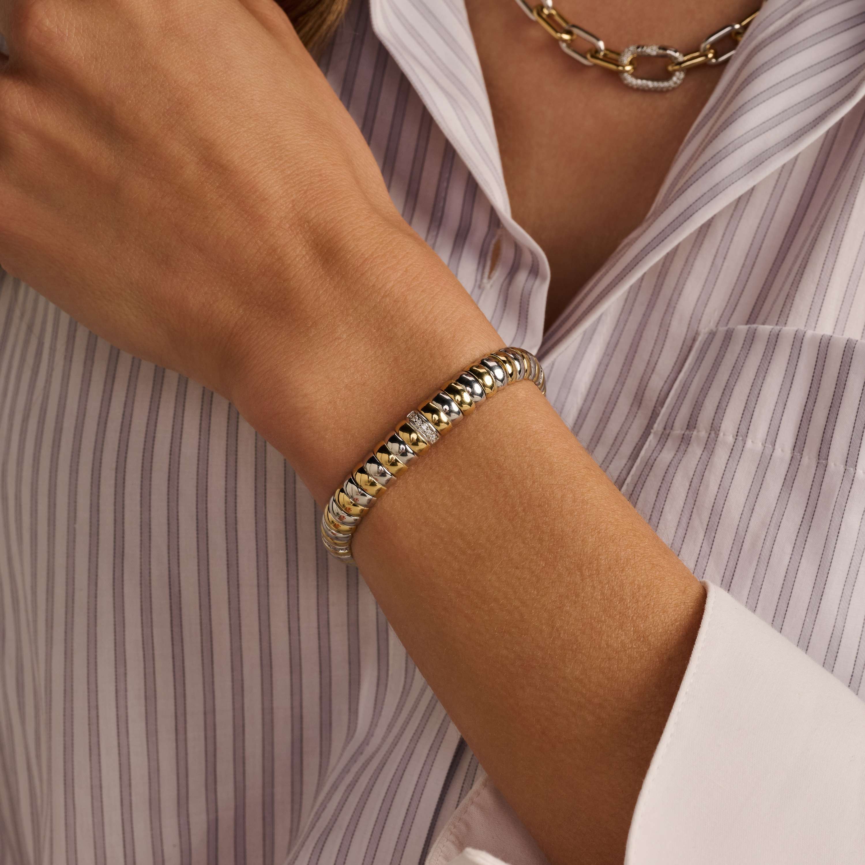 Vintage Bicolor Armband - Image 7