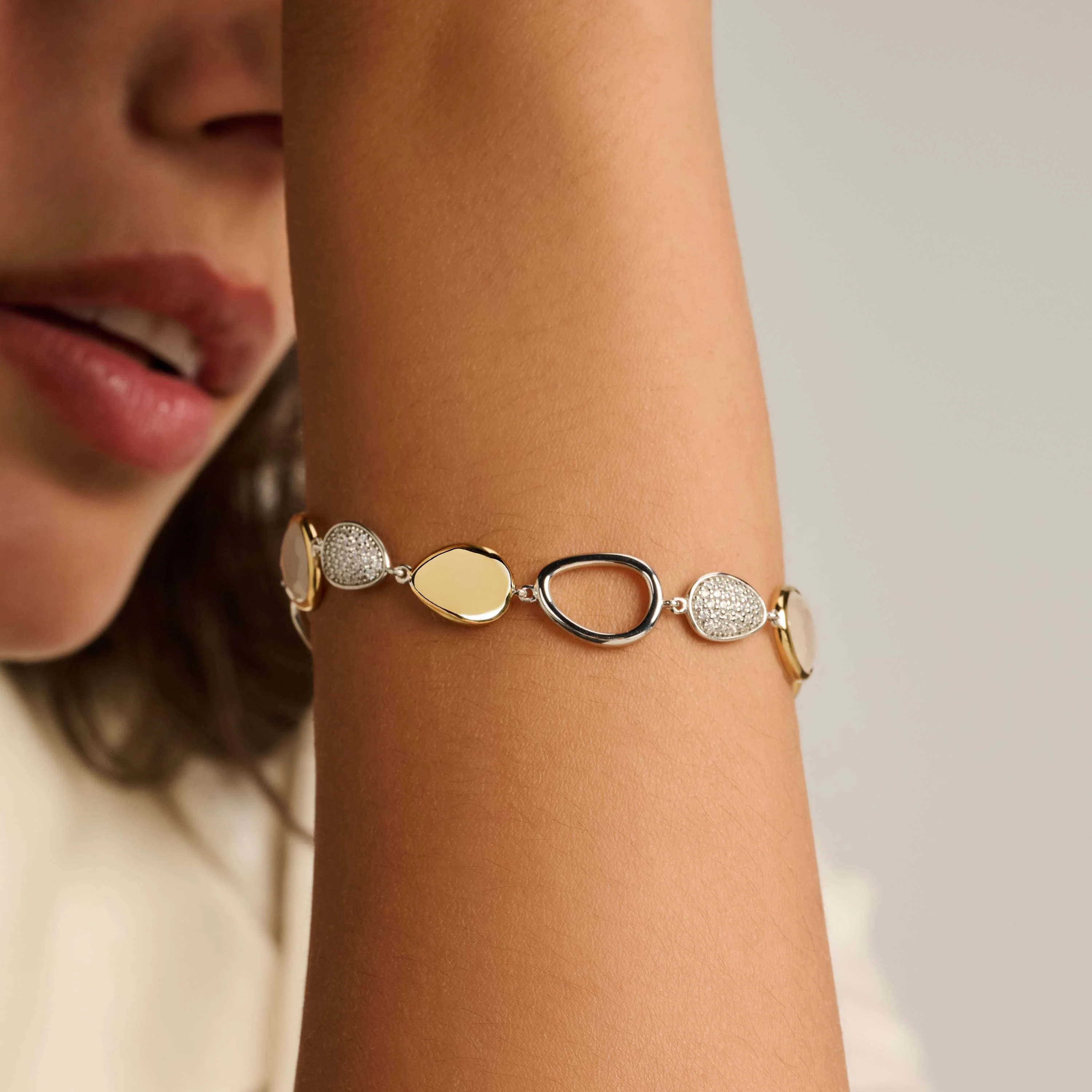 Armband met steentjes en zirkonia - Image 7