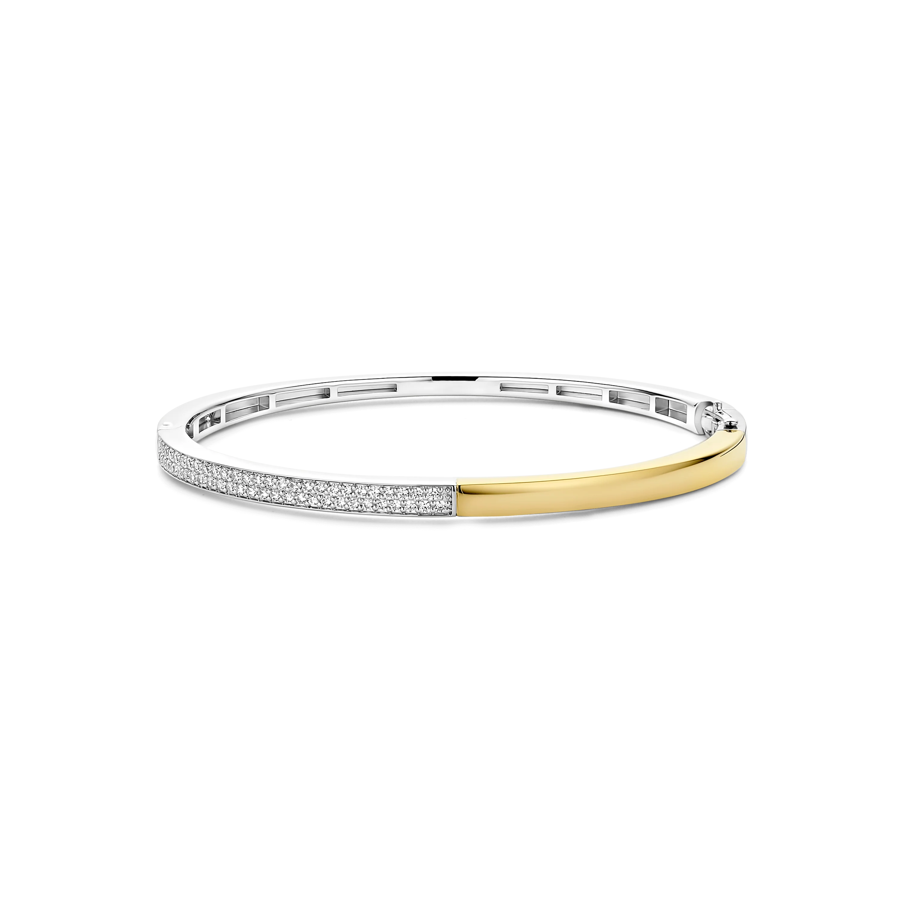 Contrast Zirkonia Bangle