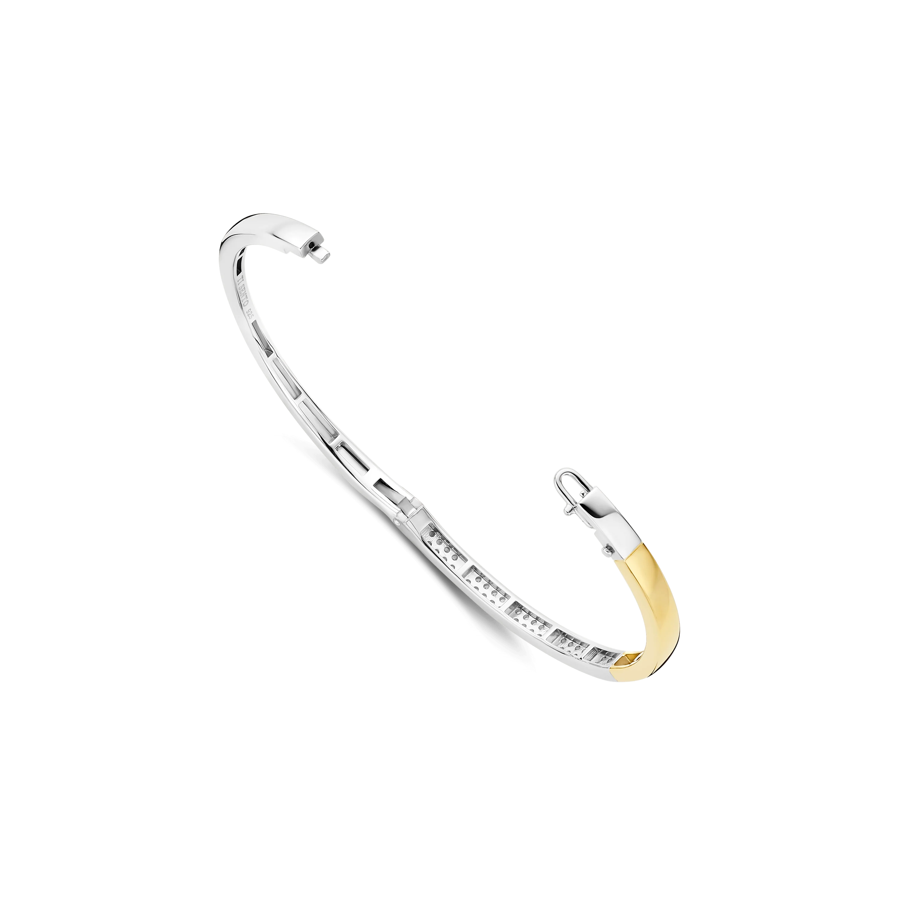 Contrast Zirkonia Bangle - Image 3