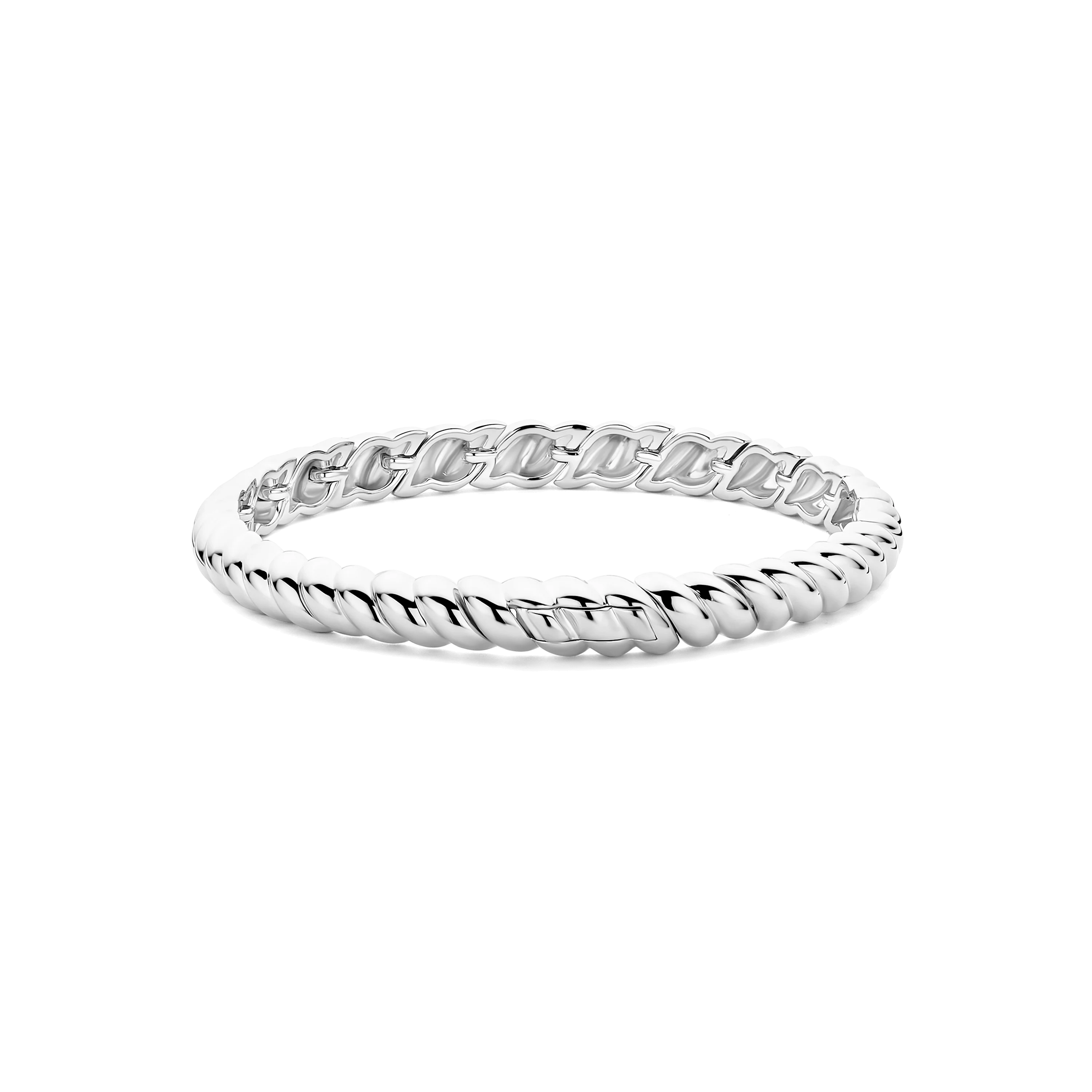 Vintage Geribbelde Bangle - Image 2