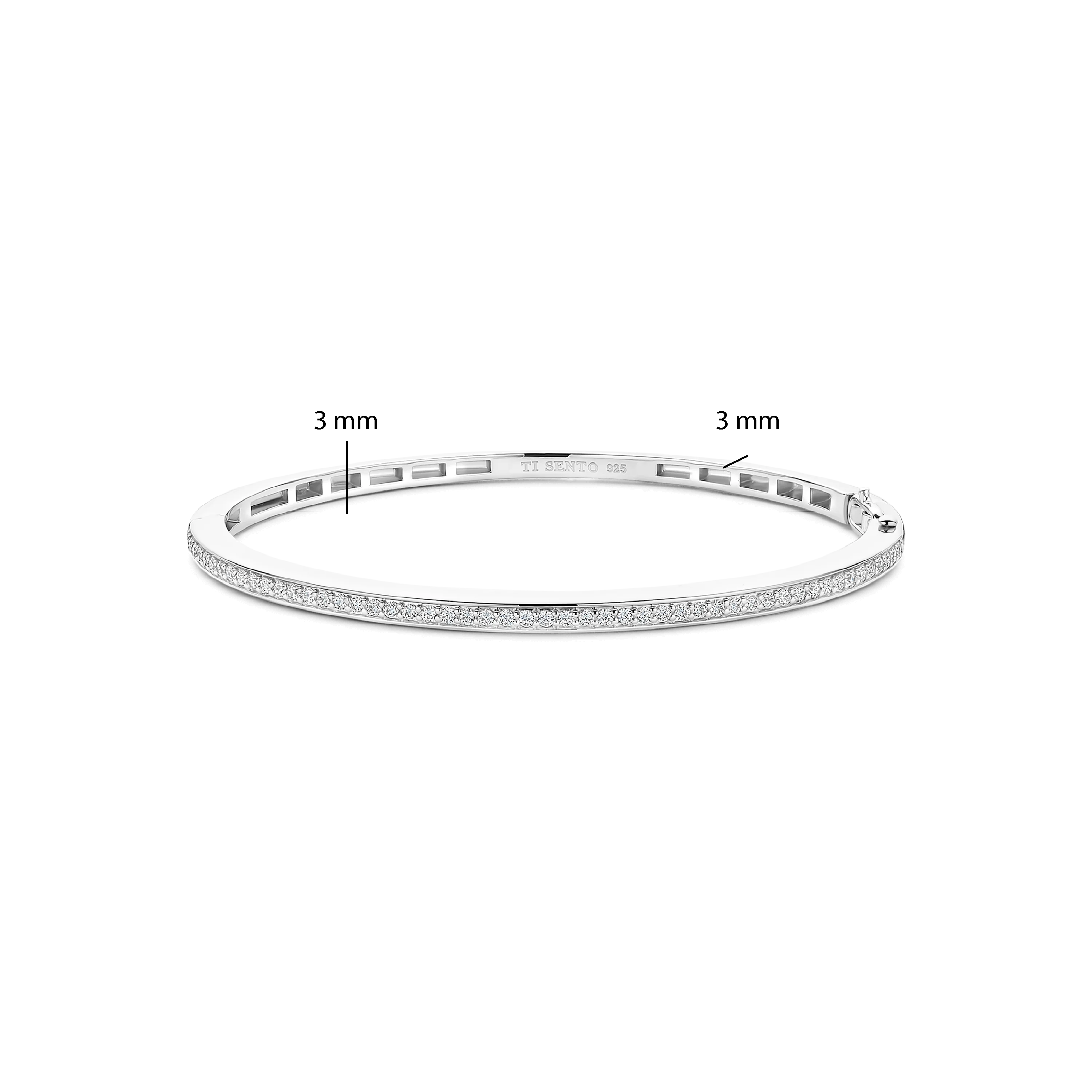 Classic Zirkonia Bangle - Image 4