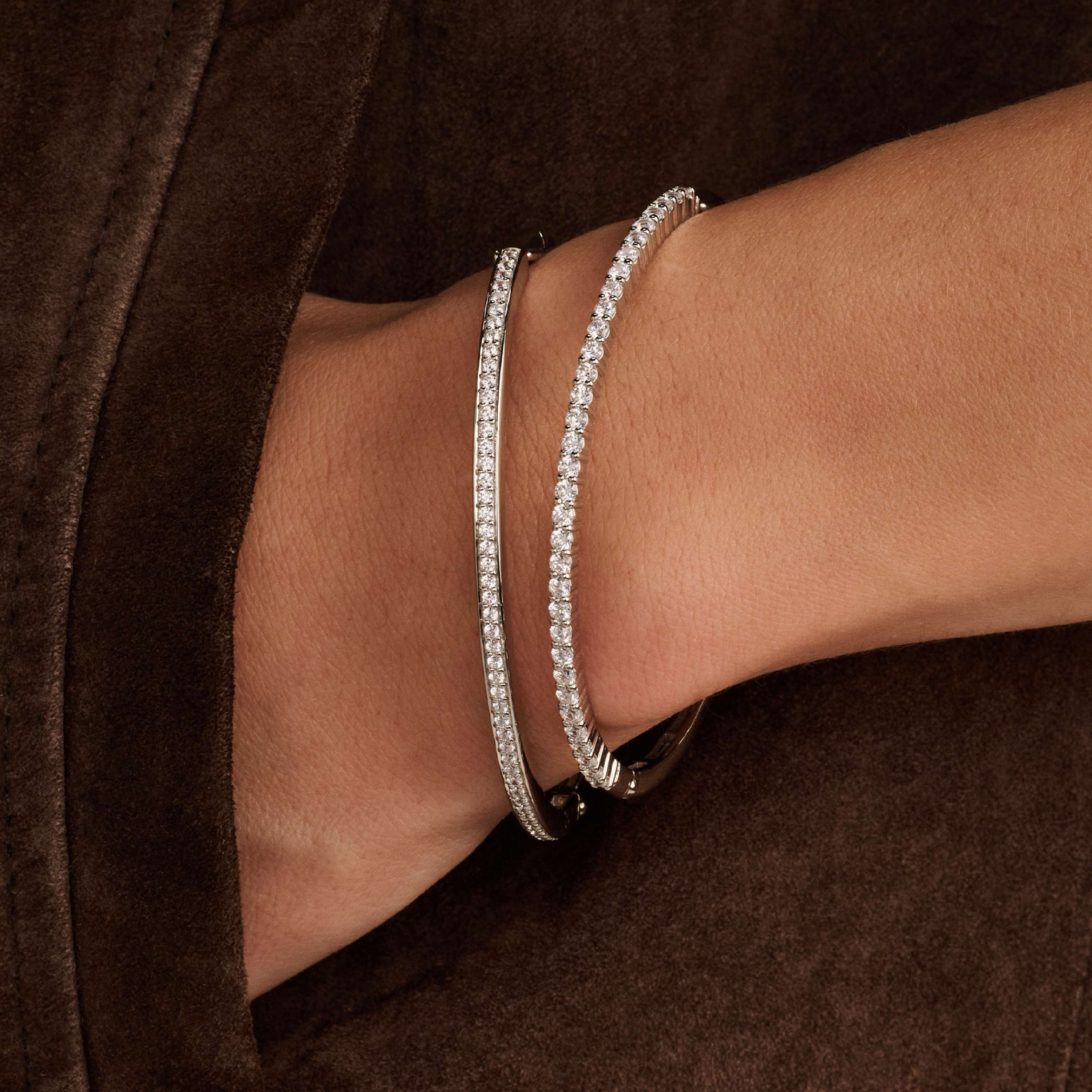 Classic Zirkonia Bangle - Image 7