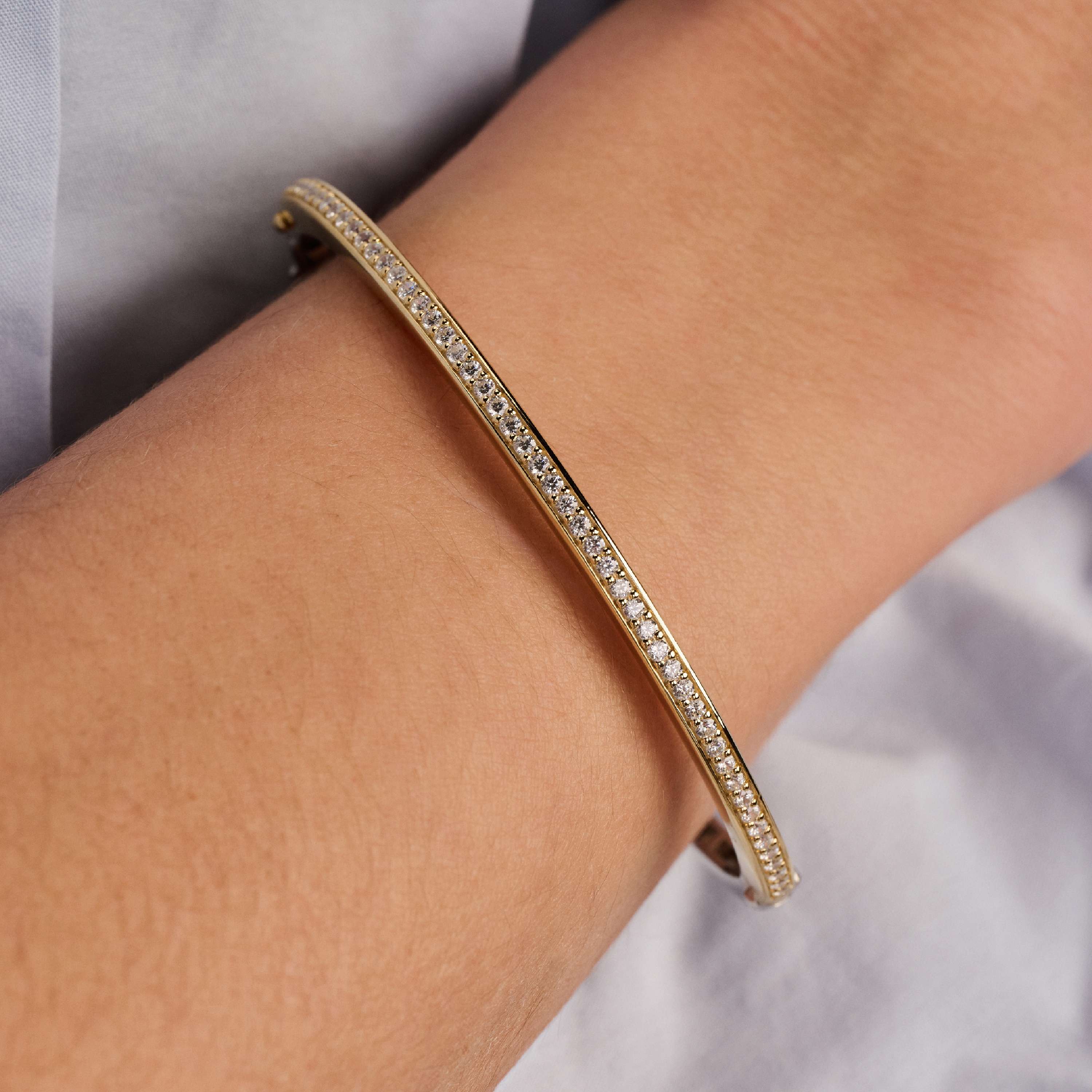 Classic Zirkonia Bangle - Image 5