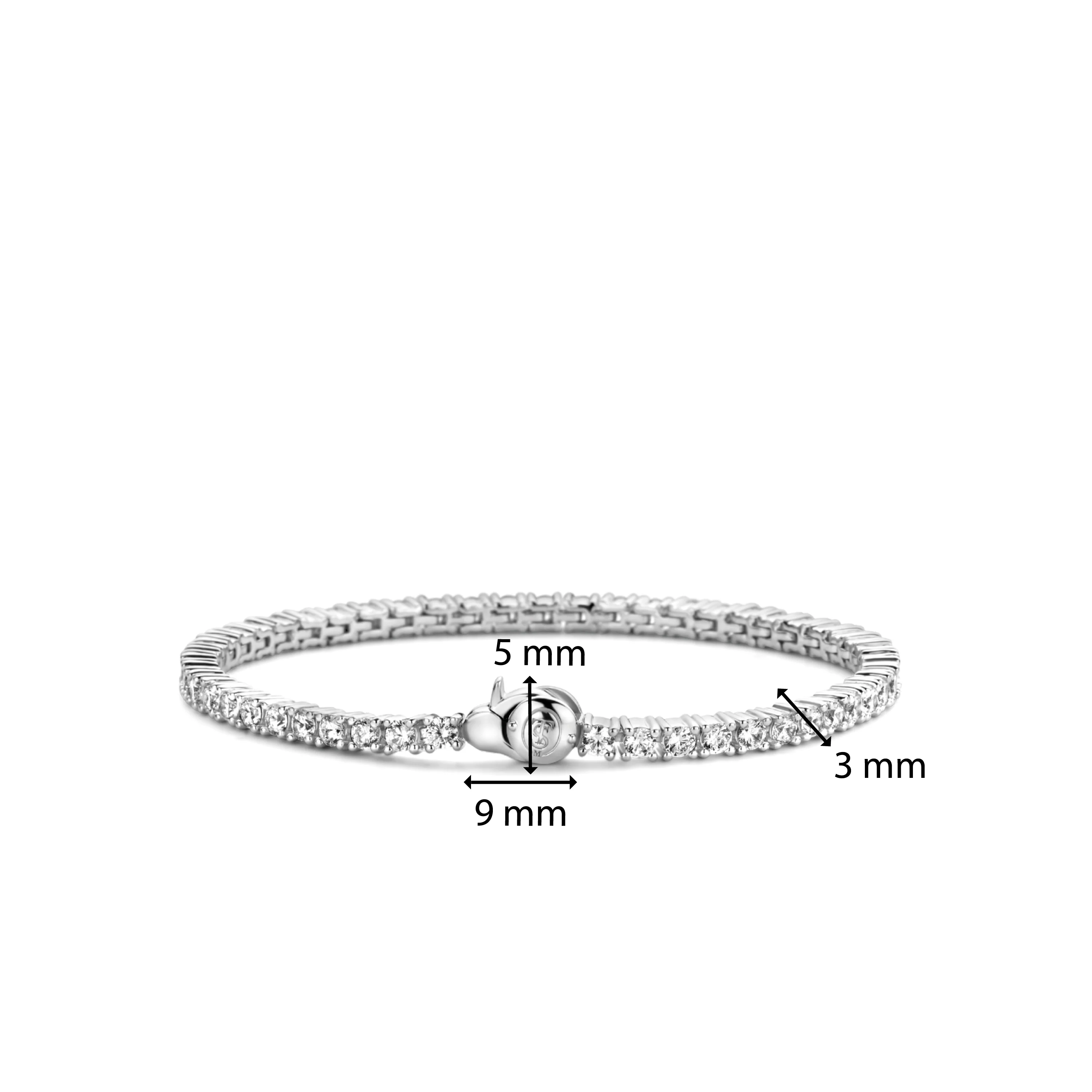 Tennis Armband 4mm - Image 6