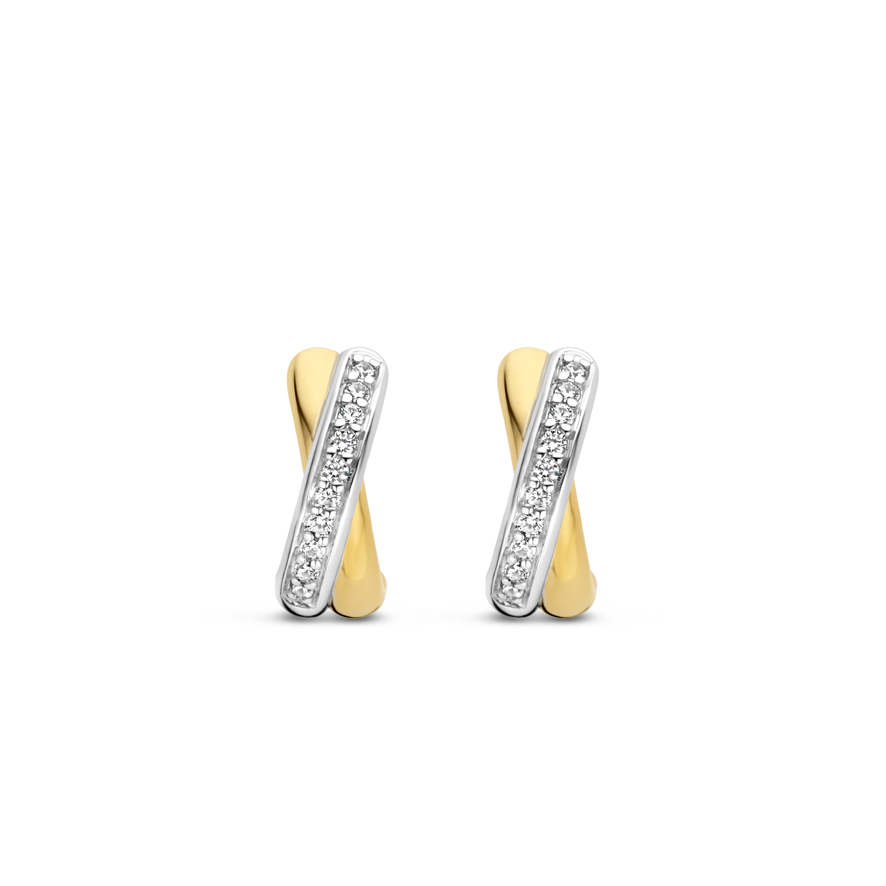 Zirkonia Crossover Hoops - Image 2