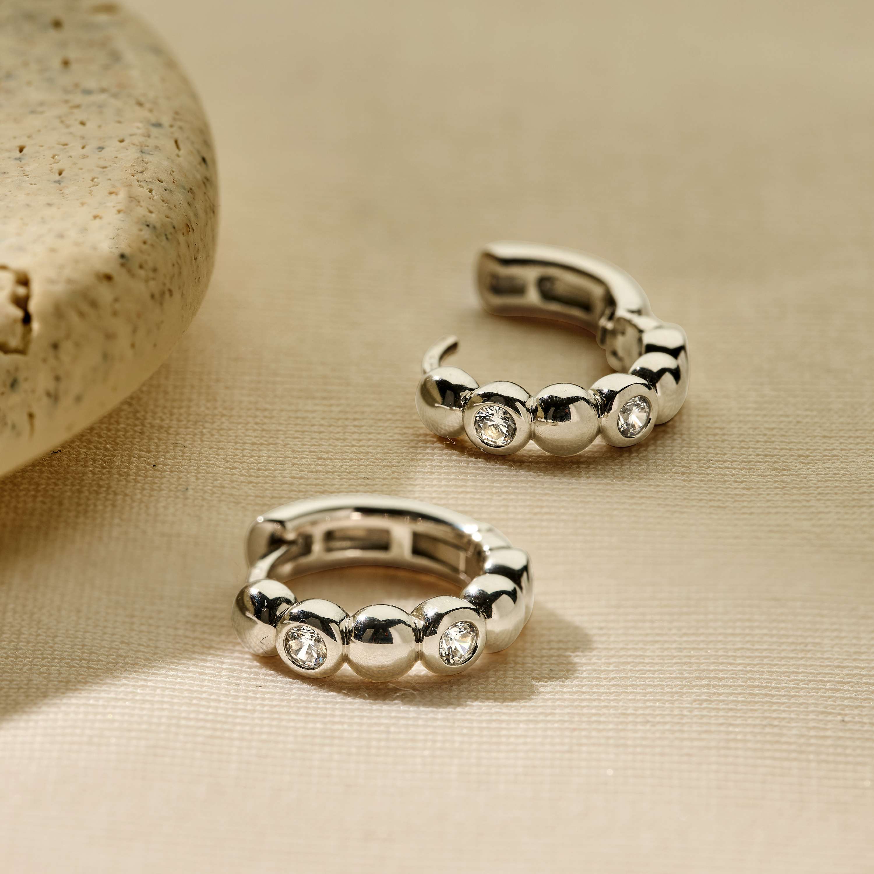 Ronde Zirkonia Hoops - Image 11