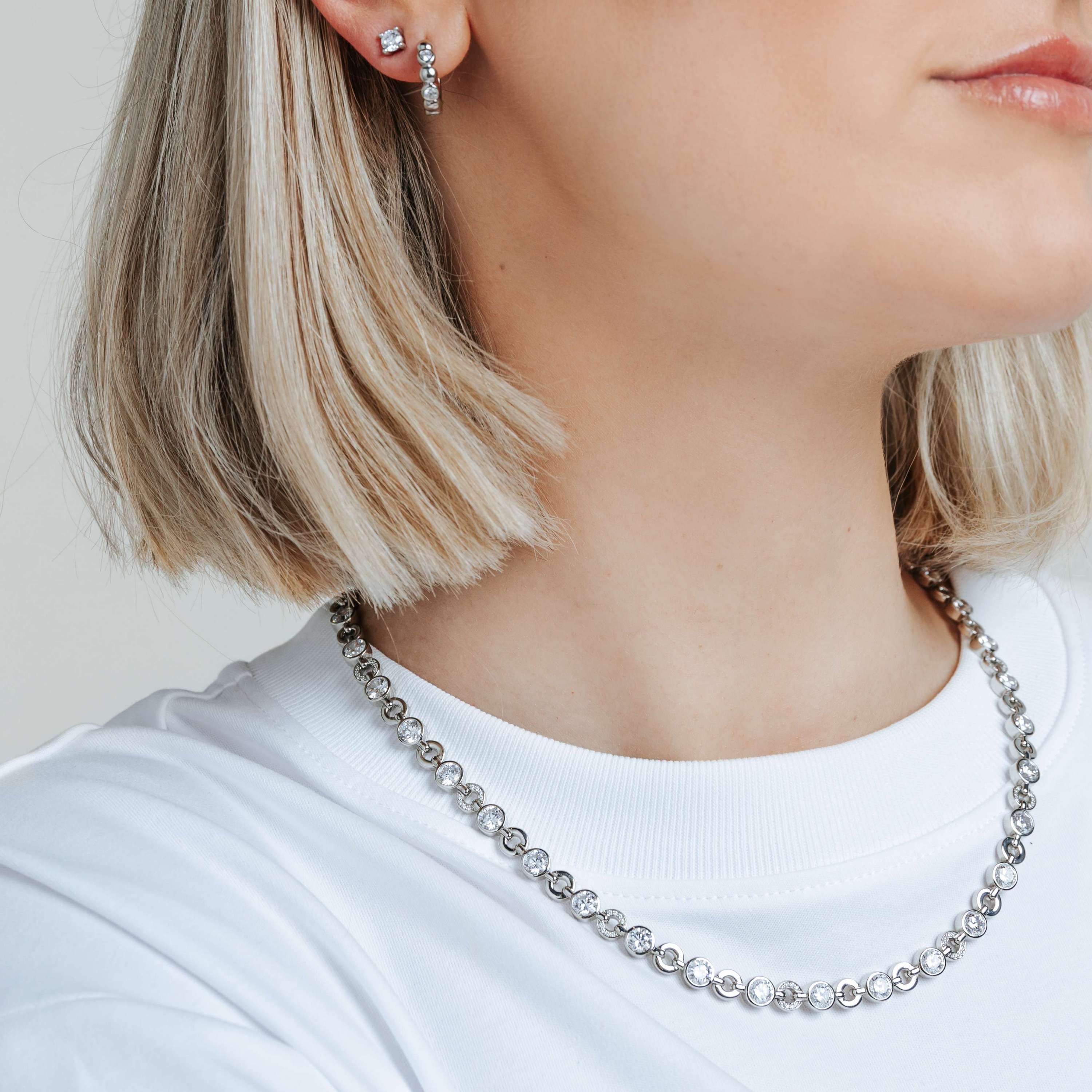 Ronde Zirkonia Hoops - Image 5