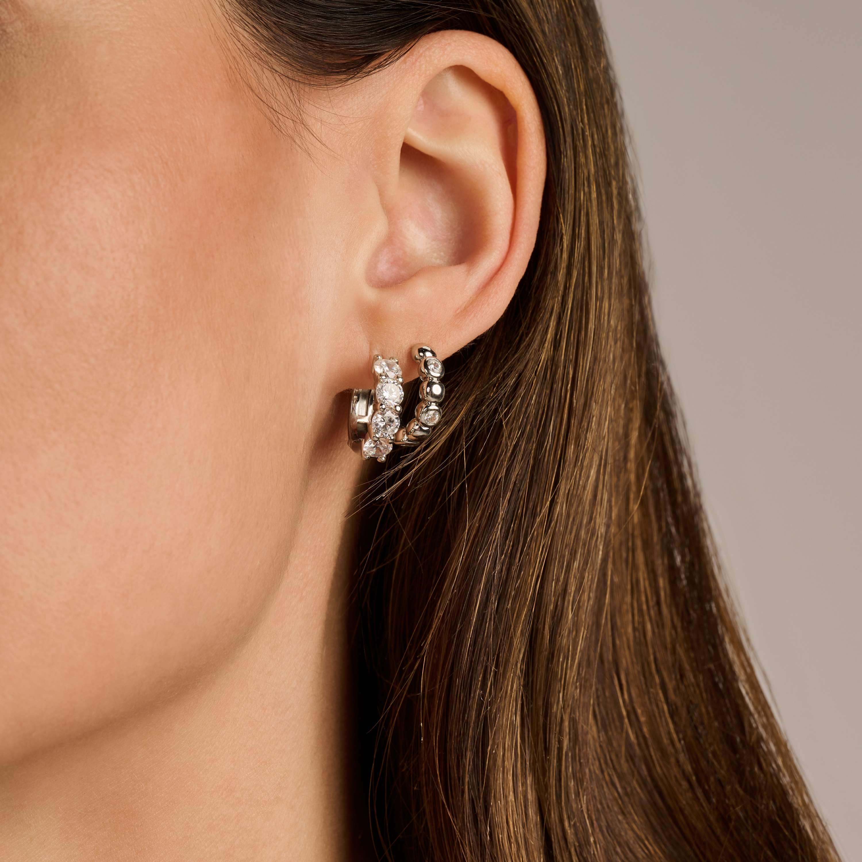 Ronde Zirkonia Hoops - Image 8