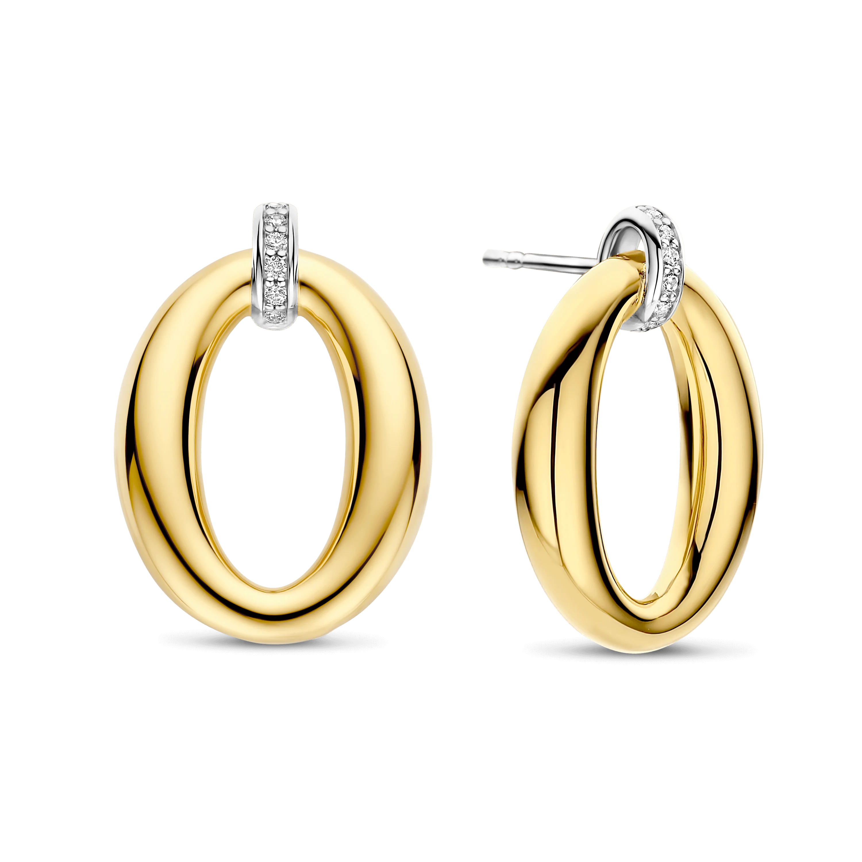 Classic Soft Oval Oorbellen