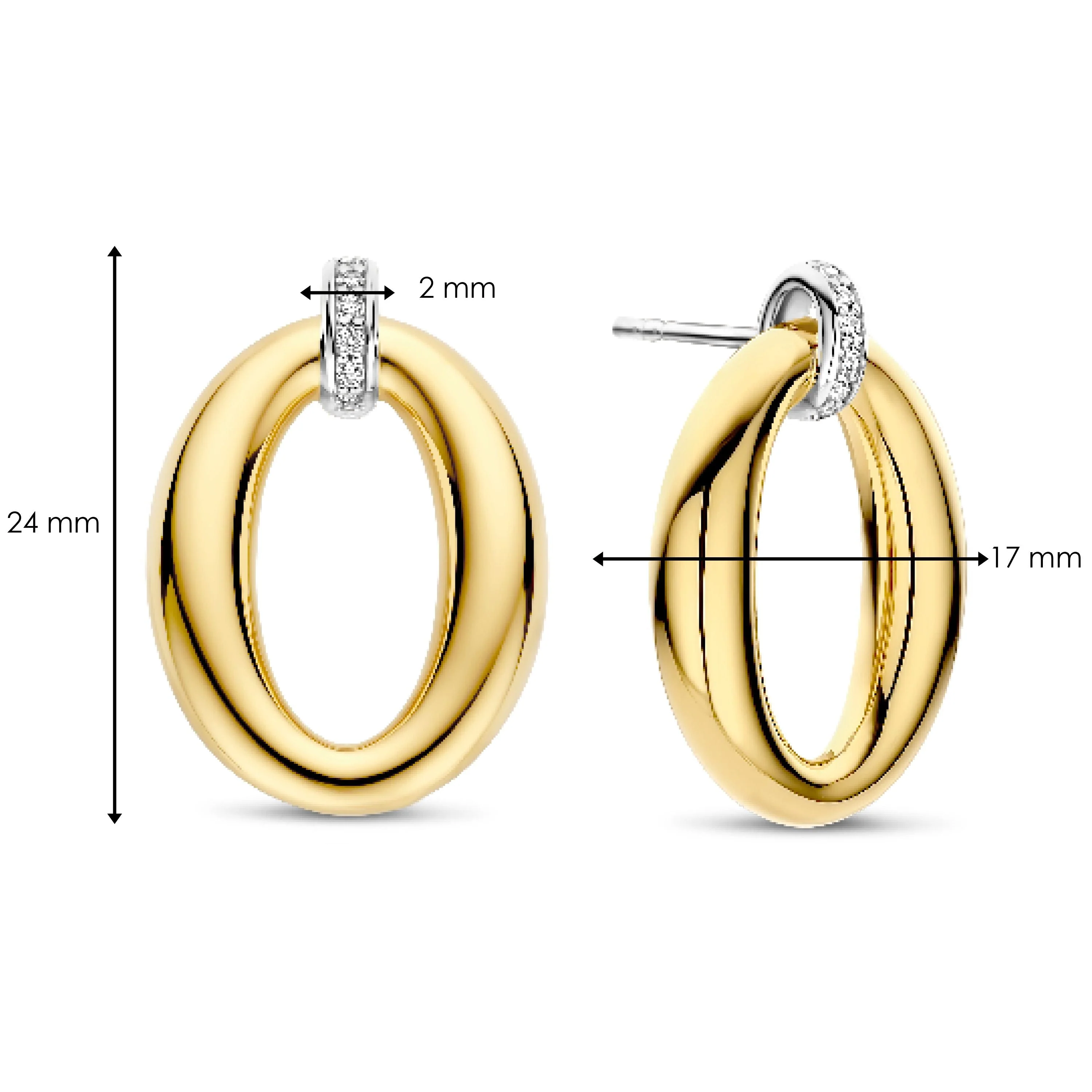 Classic Soft Oval Oorbellen - Image 6