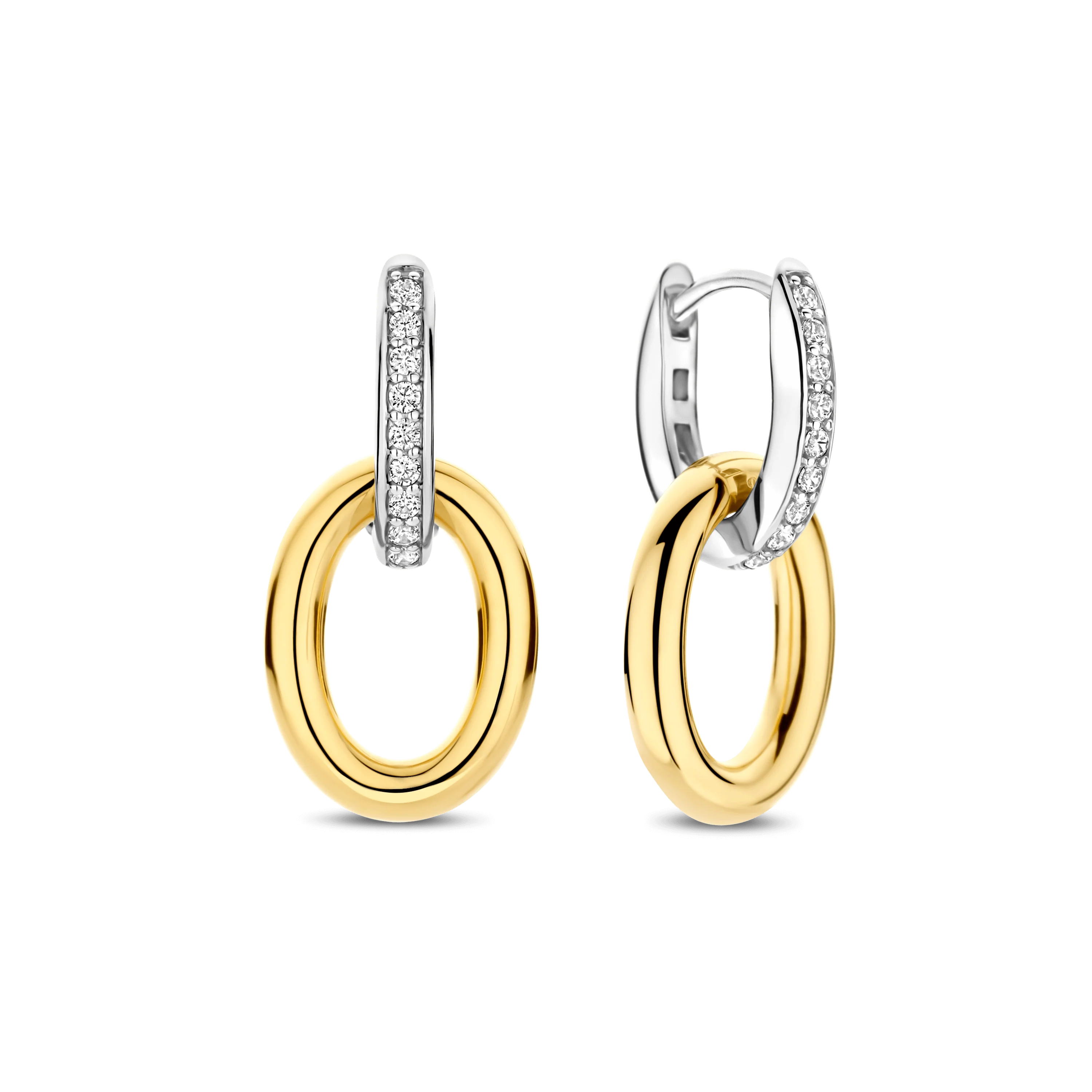 Classic Soft Oval Zirkonia Hoops