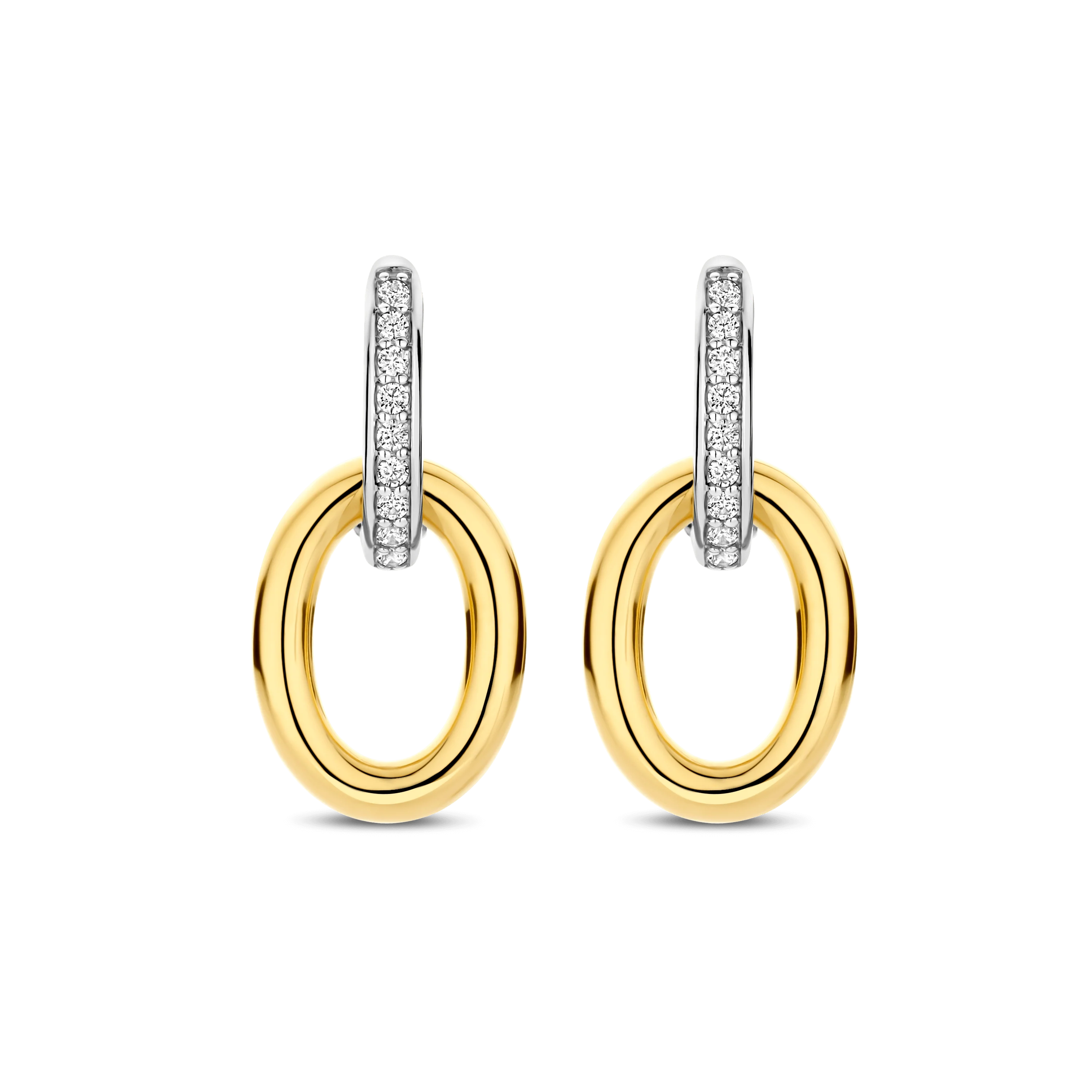 Classic Soft Oval Zirkonia Hoops - Image 2