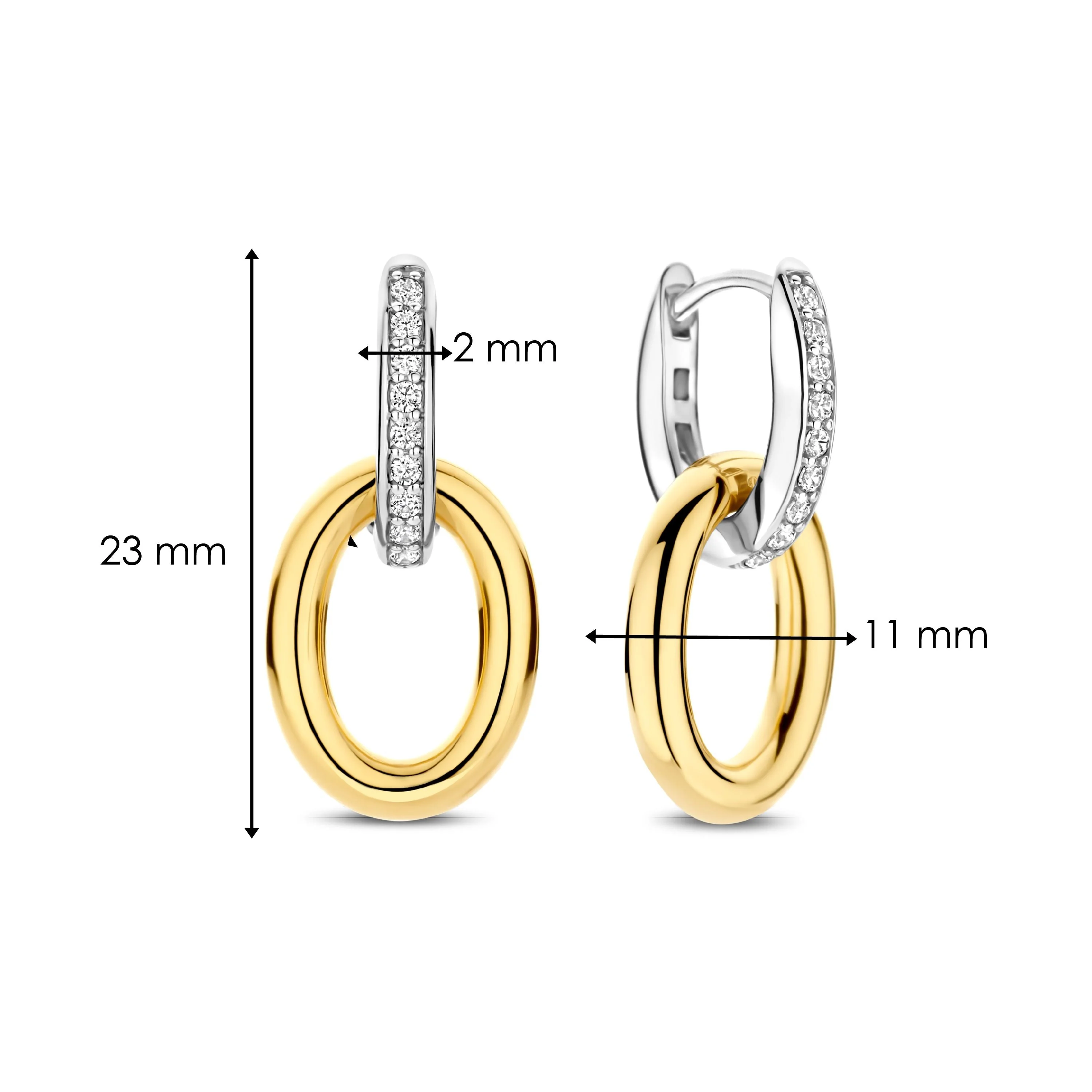 Classic Soft Oval Zirkonia Hoops - Image 6