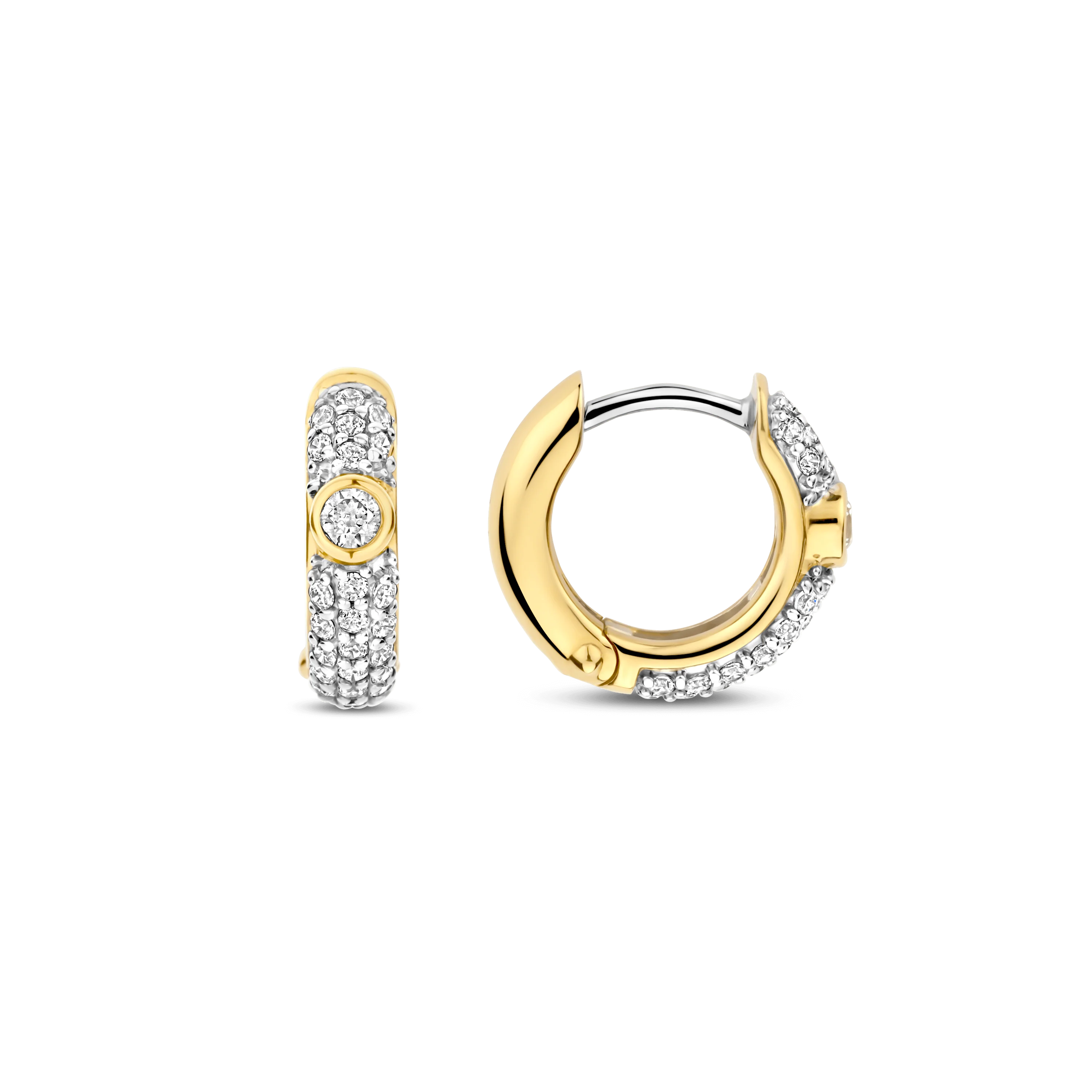 Zirkonia Hoops met steen - Image 3