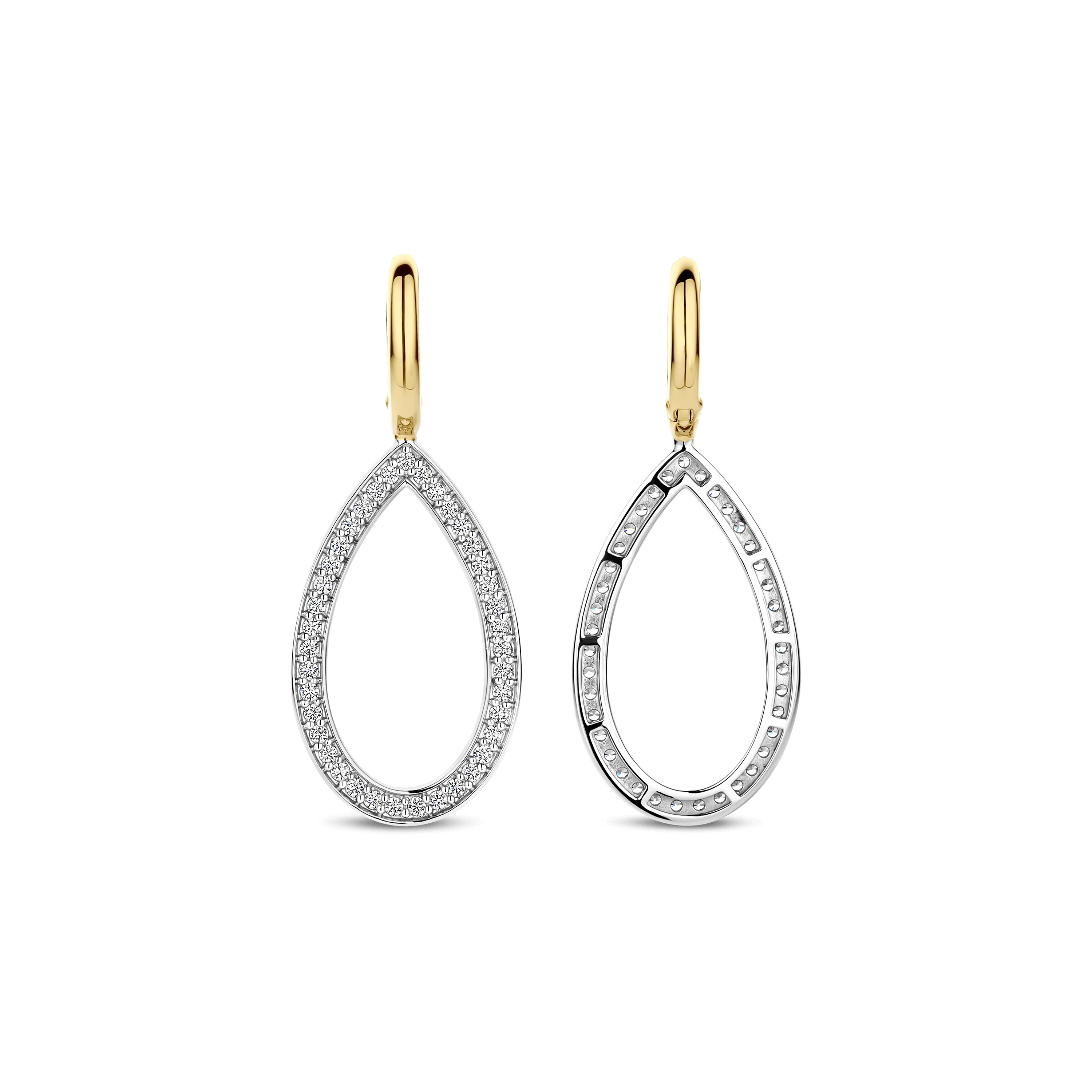 Classic Soft Oval Zirkonia Hoops - Image 3