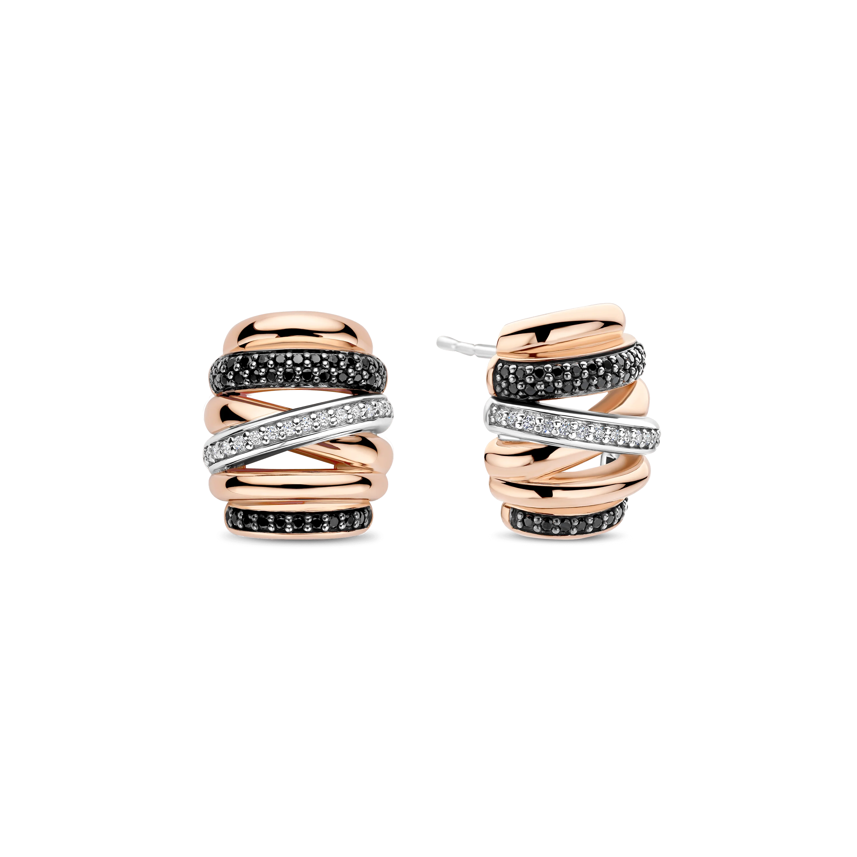 Honeycomb Crossover Oorbellen