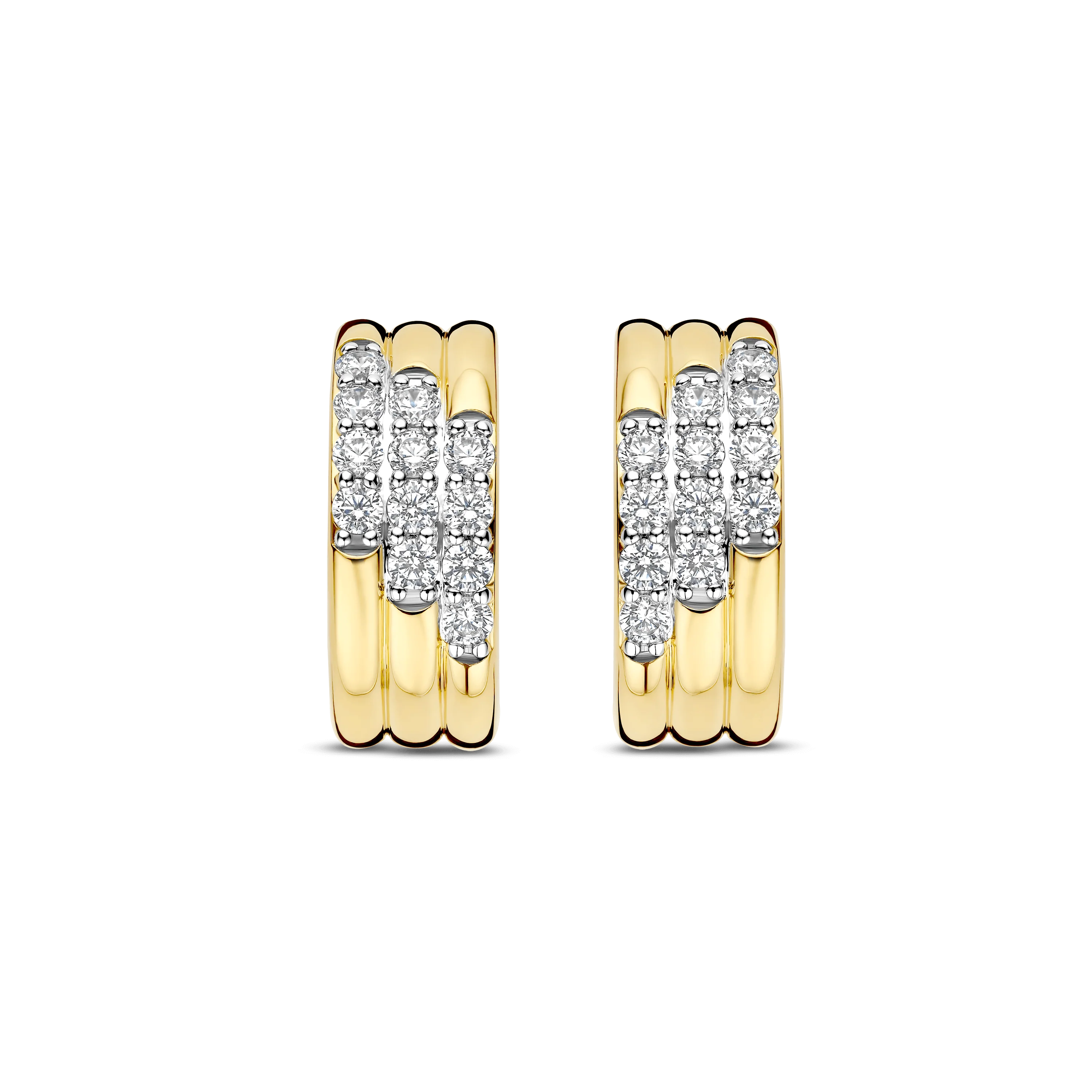 Stardust Zirkonia Layered Oorbellen - Image 2