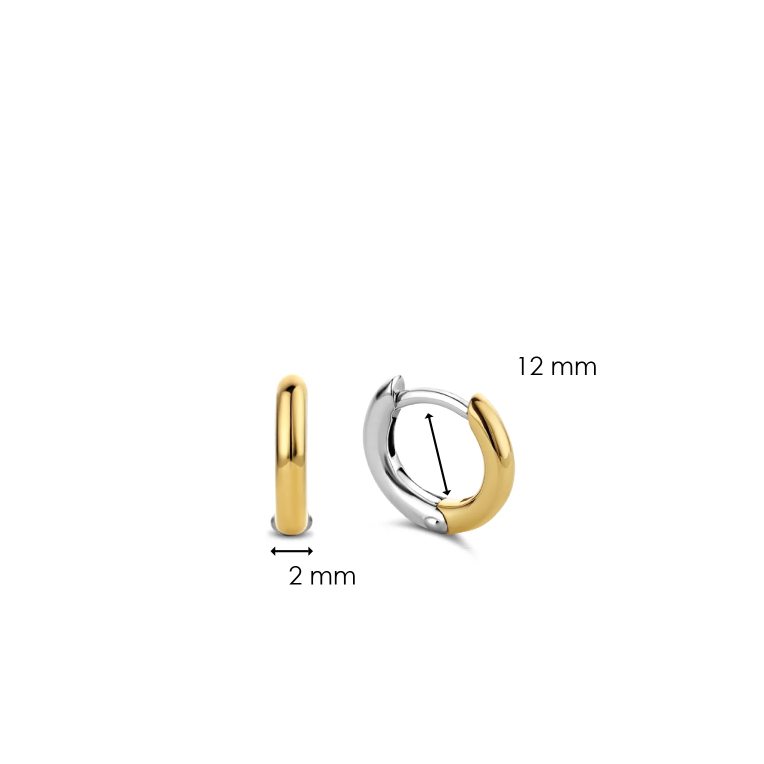 Classic Goudkleurige Huggies 12mm - Image 5