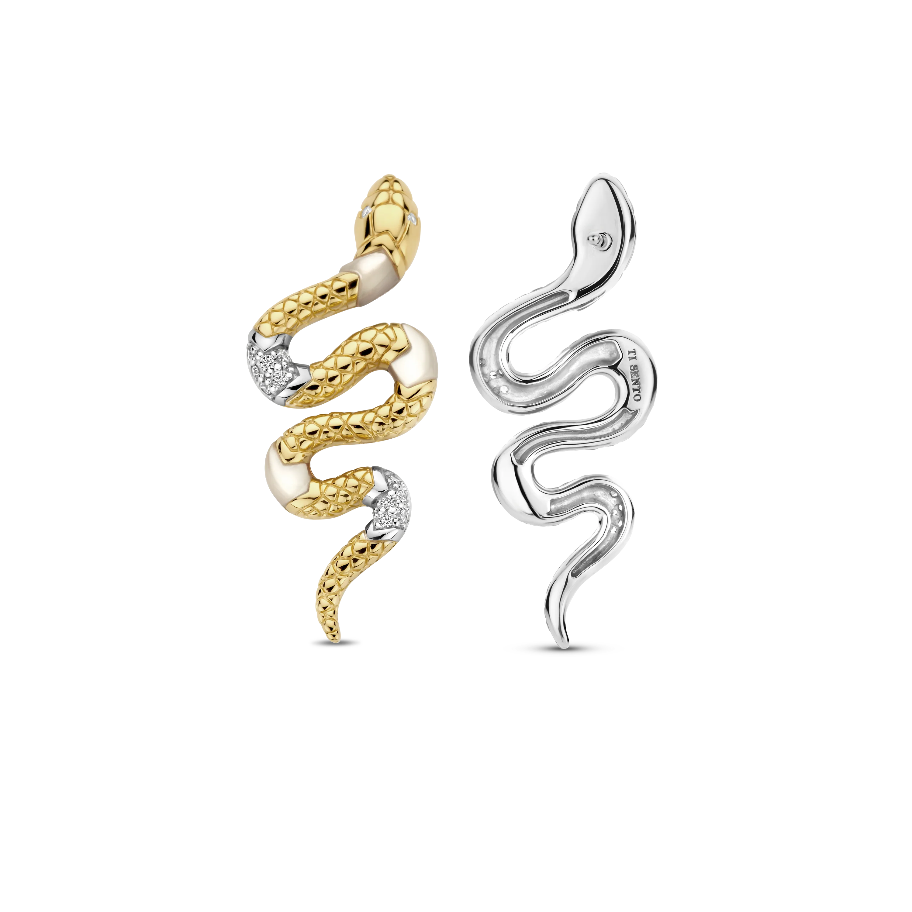 Parel Snake Oorbellen - Image 3