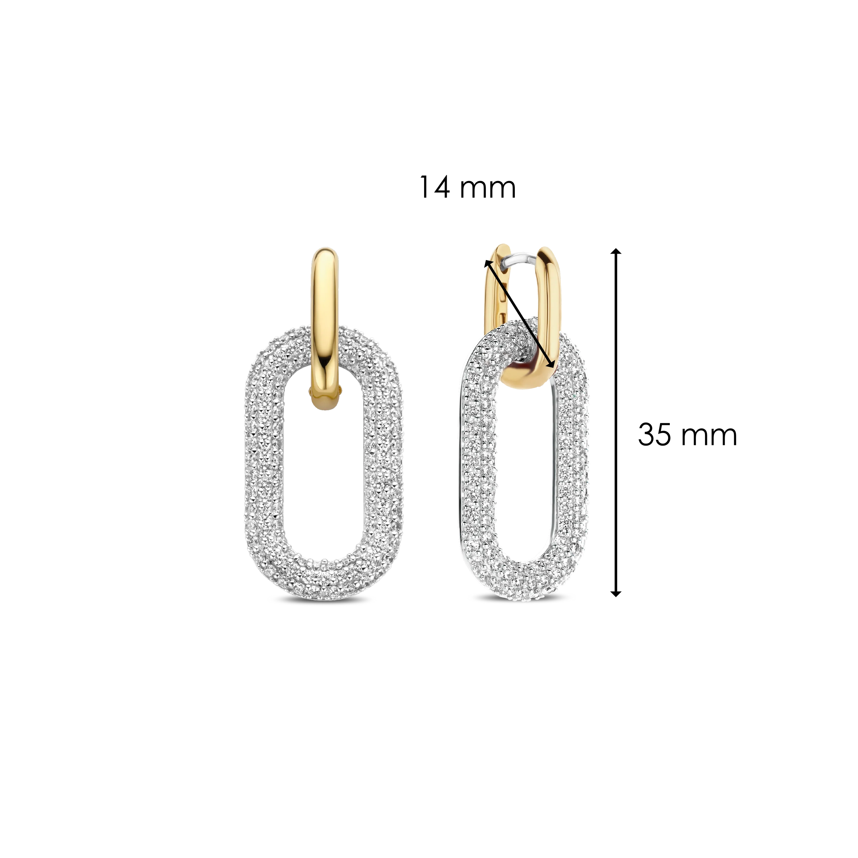 Signature Open Zirkonia Hoops - Image 5