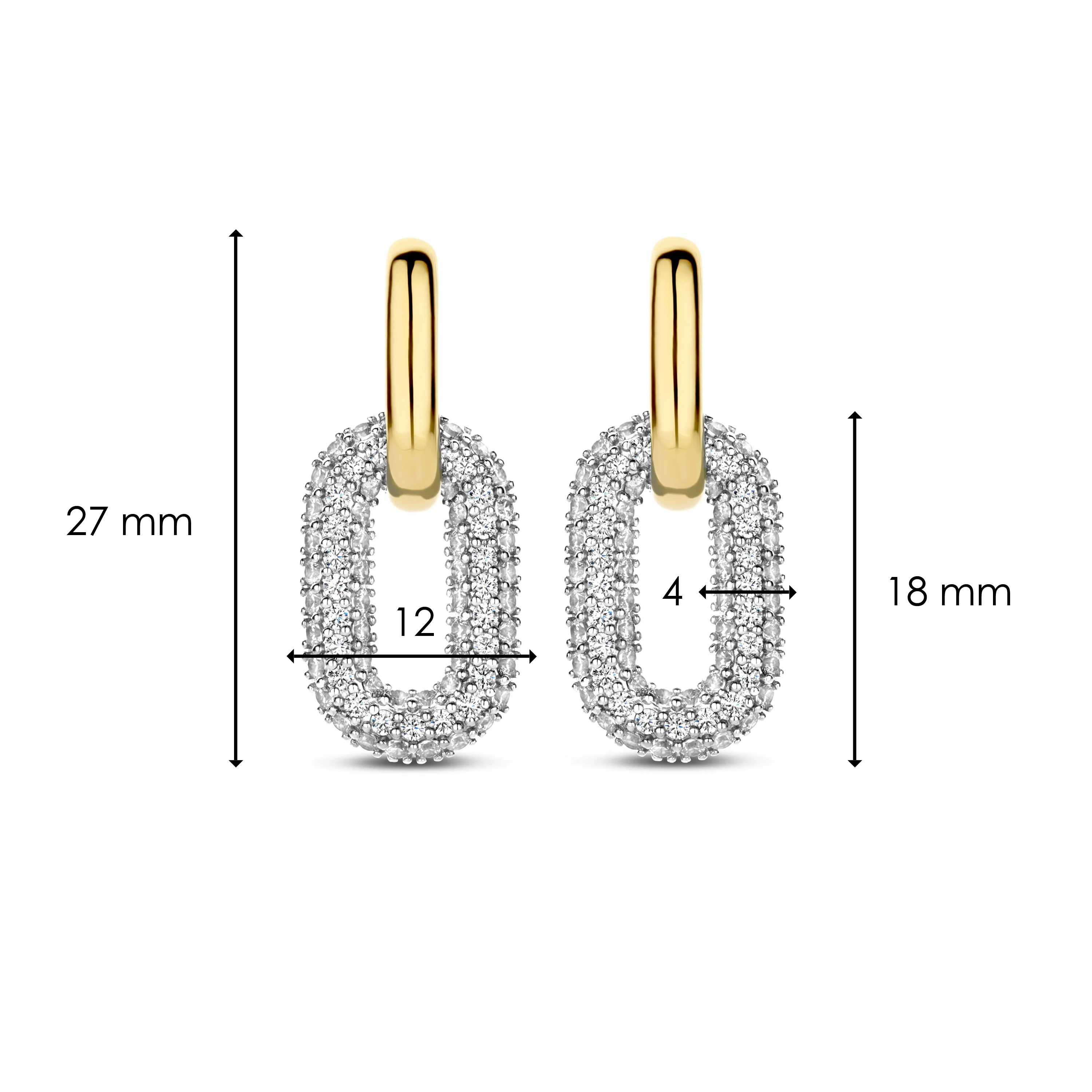Signature Open Zirkonia Hoops - Image 6