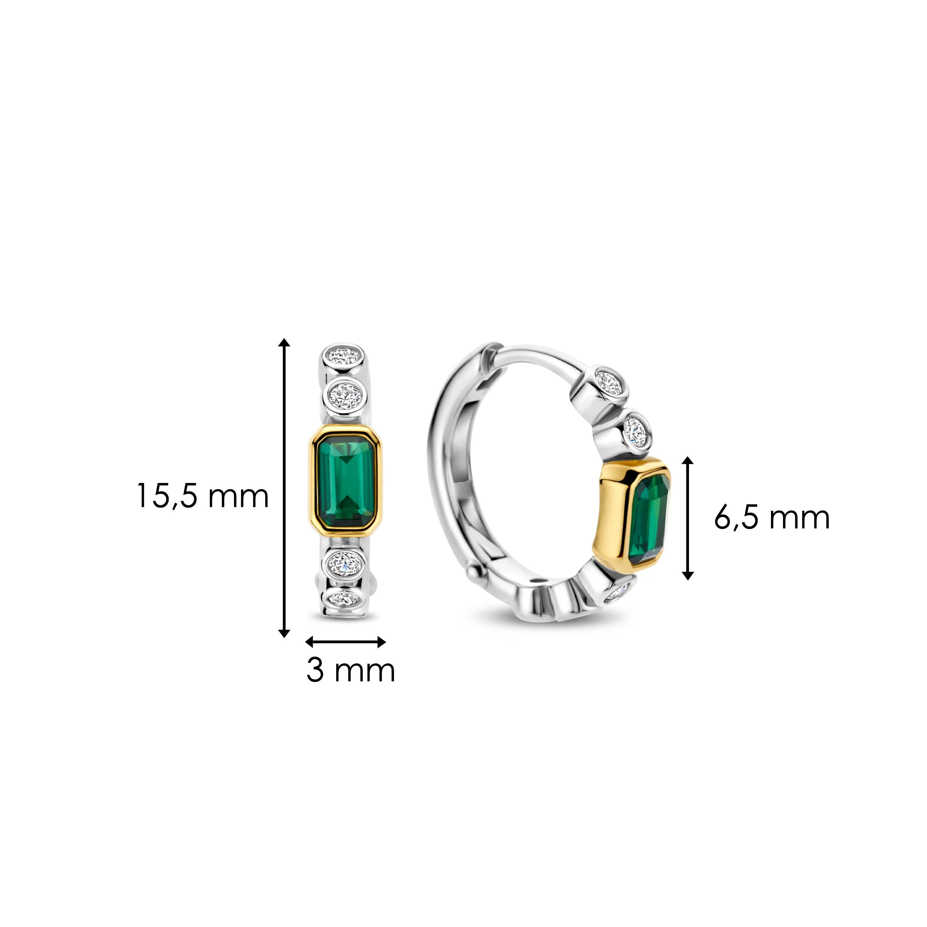 Baguette Tennis Hoops 15mm - Image 4