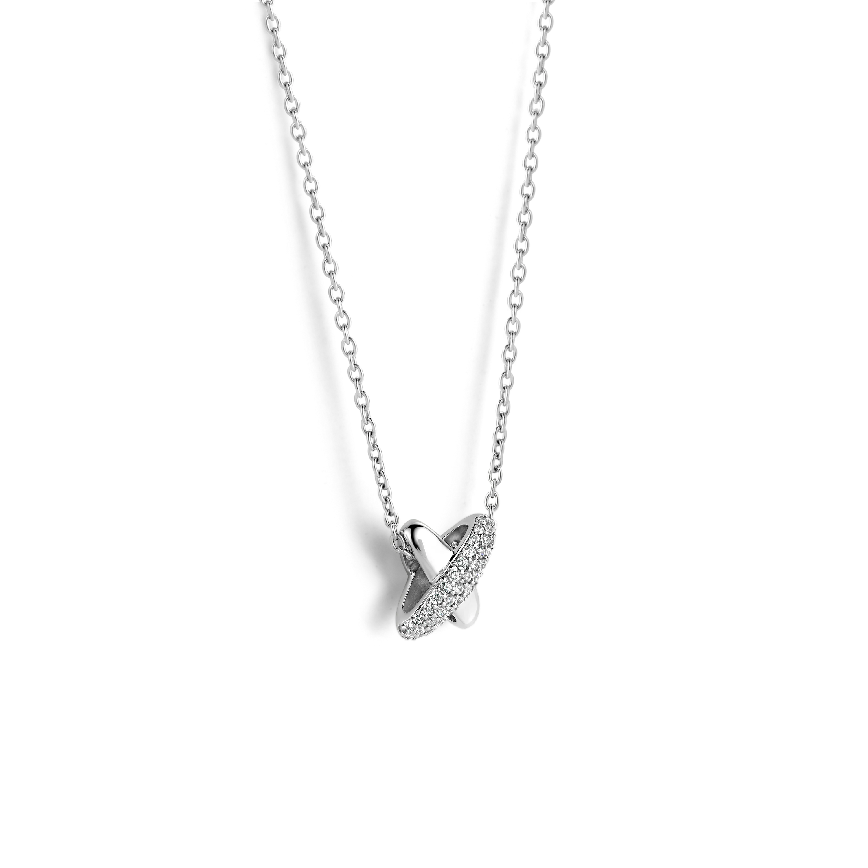 Zirkonia Cross Ketting - Image 2