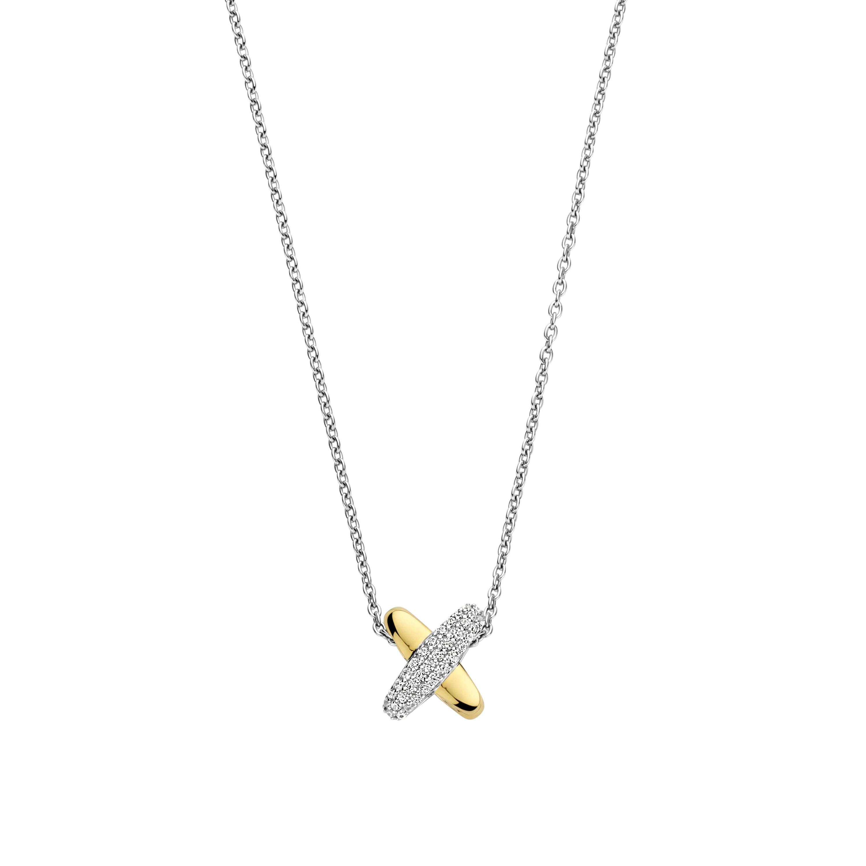 Zirkonia Cross Ketting