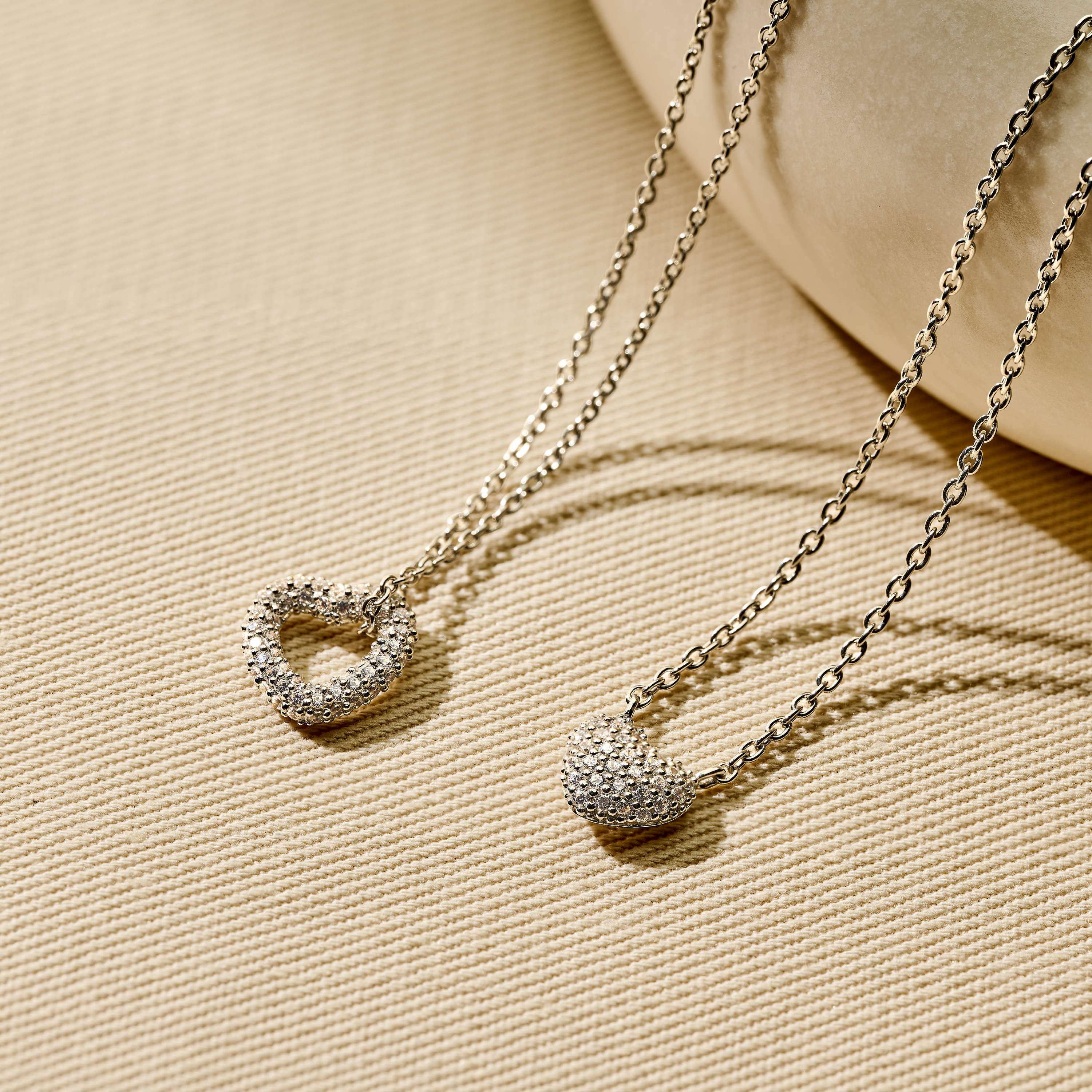 Zirkonia Hartjes Ketting - Image 4