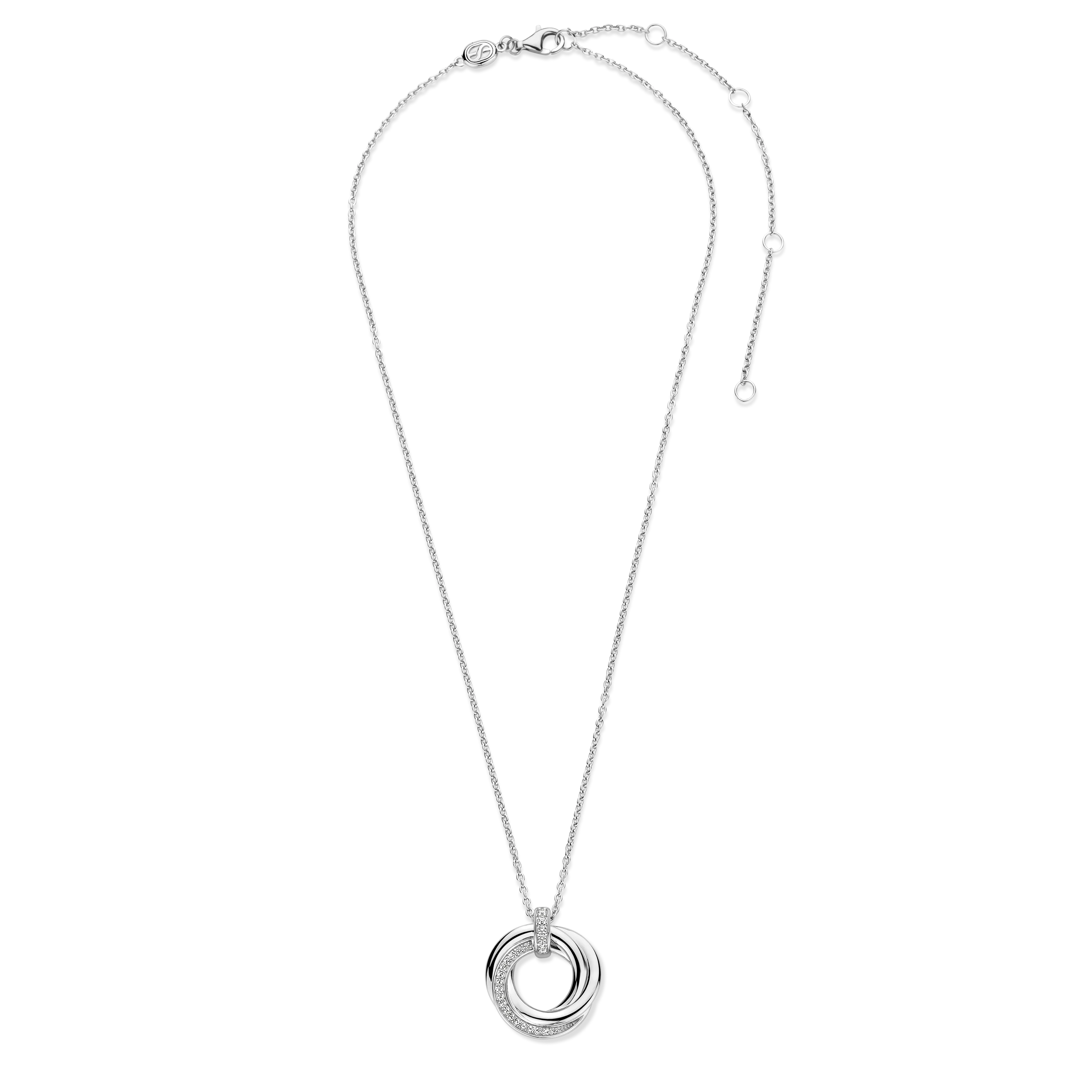 Zirkonia Cirkel Ketting - Image 4