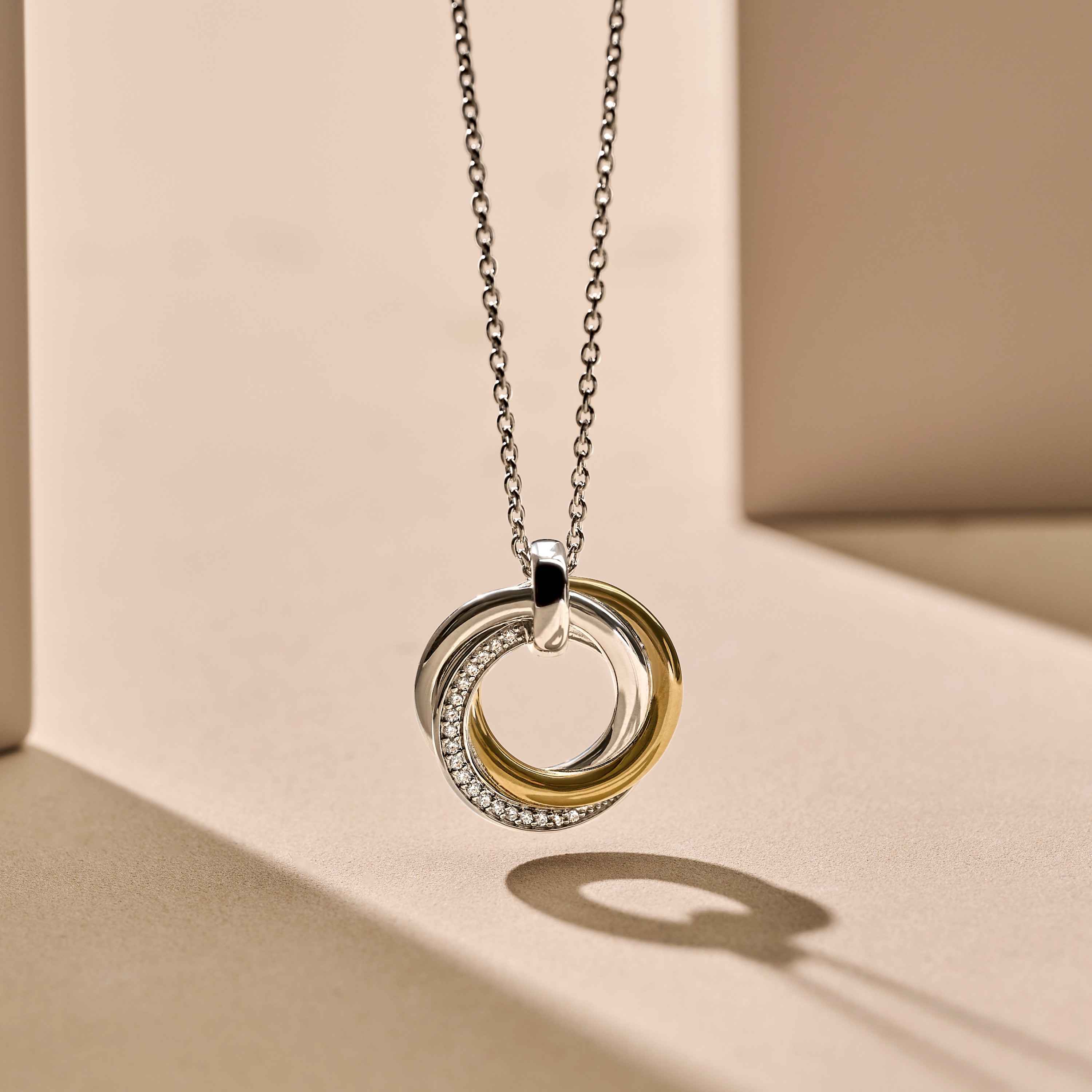 Zirkonia Cirkel Ketting - Image 10