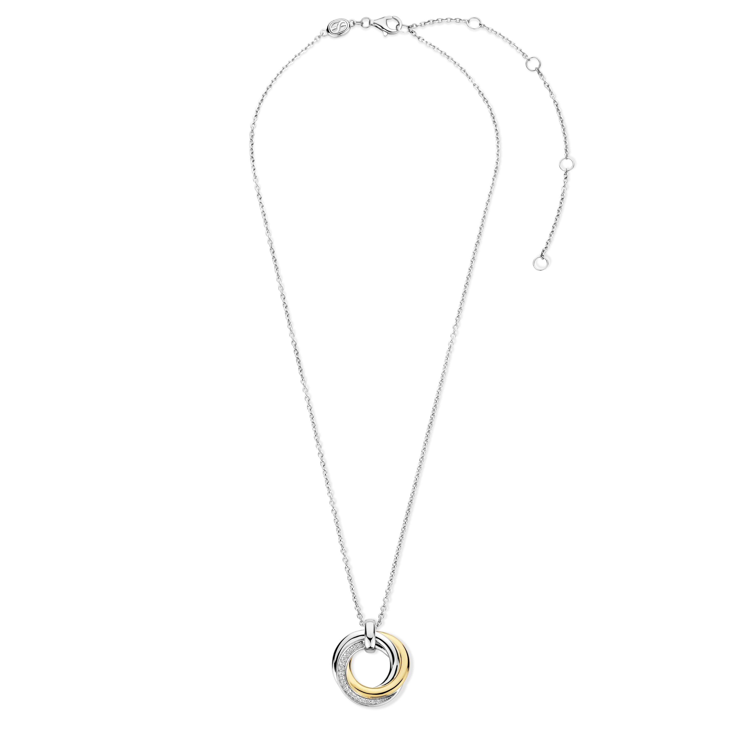 Zirkonia Cirkel Ketting - Image 4