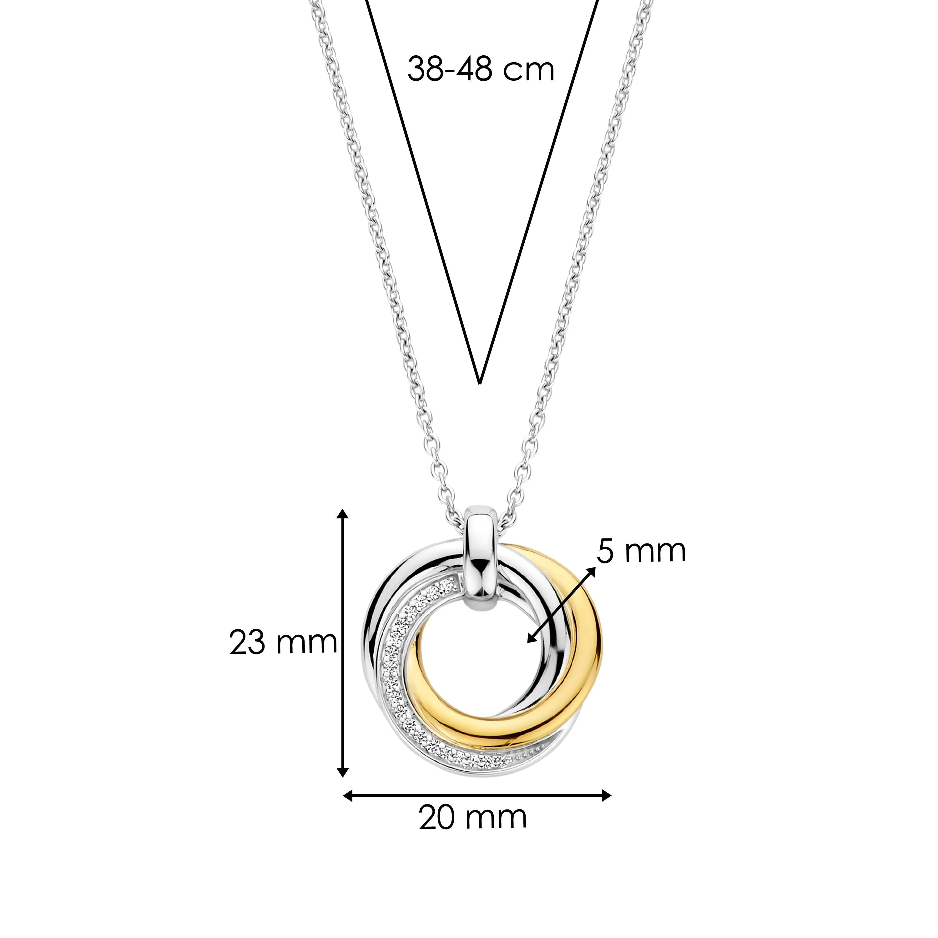 Zirkonia Cirkel Ketting - Image 6
