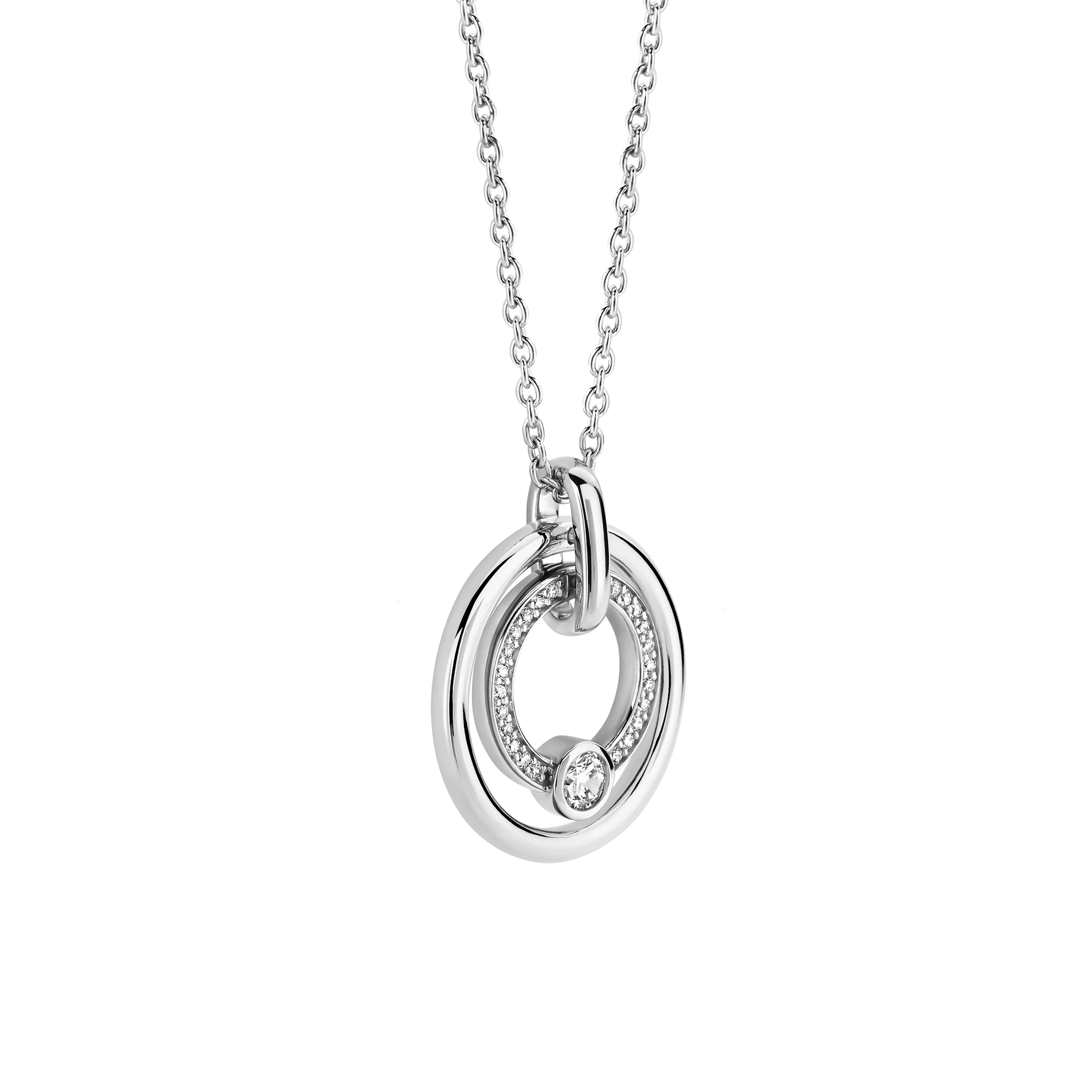 Zirkonia Cirkel Ketting - Image 2