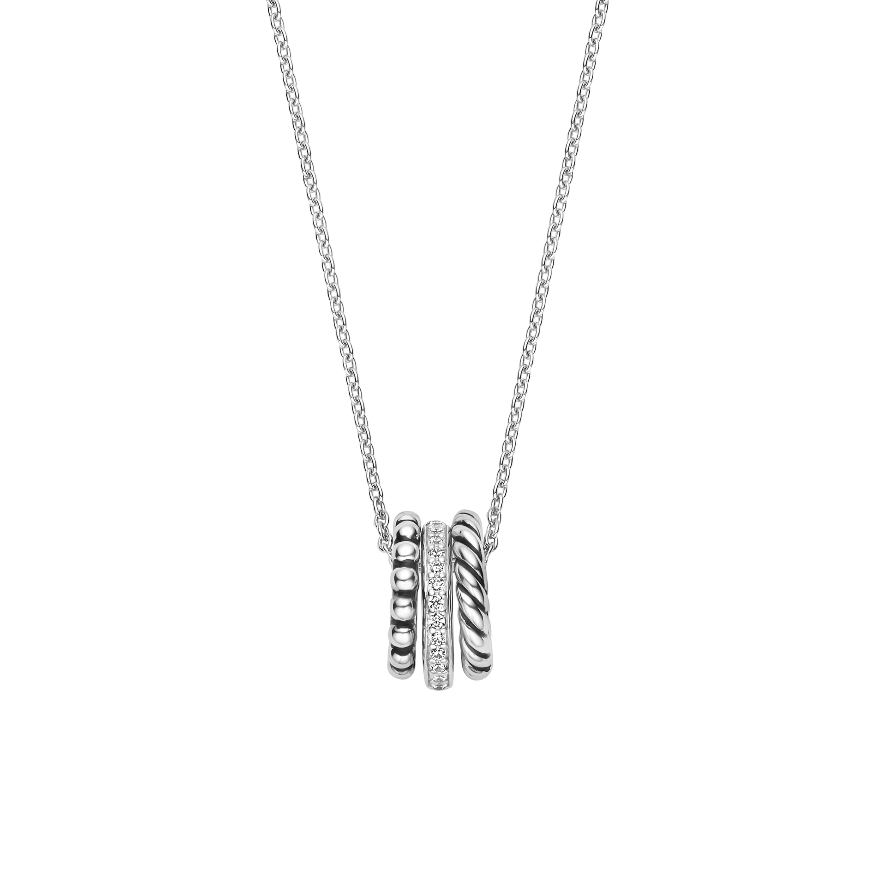 Triple Circle Structure Ketting - Image 3