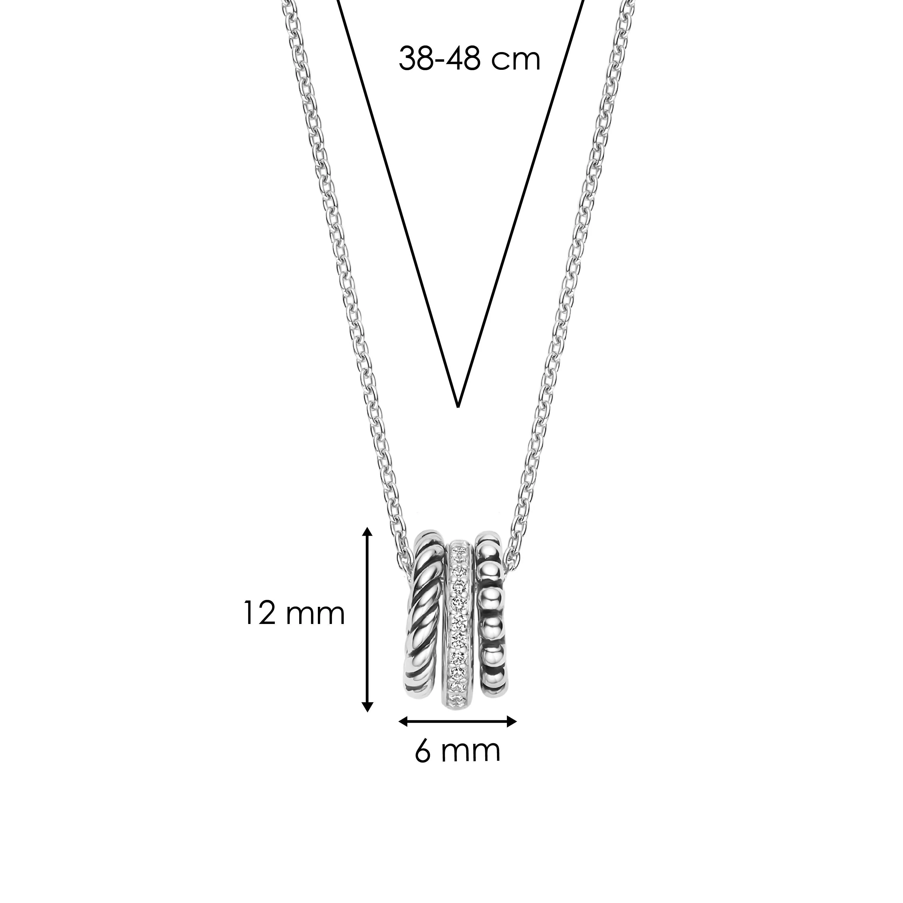 Triple Circle Structure Ketting - Image 6